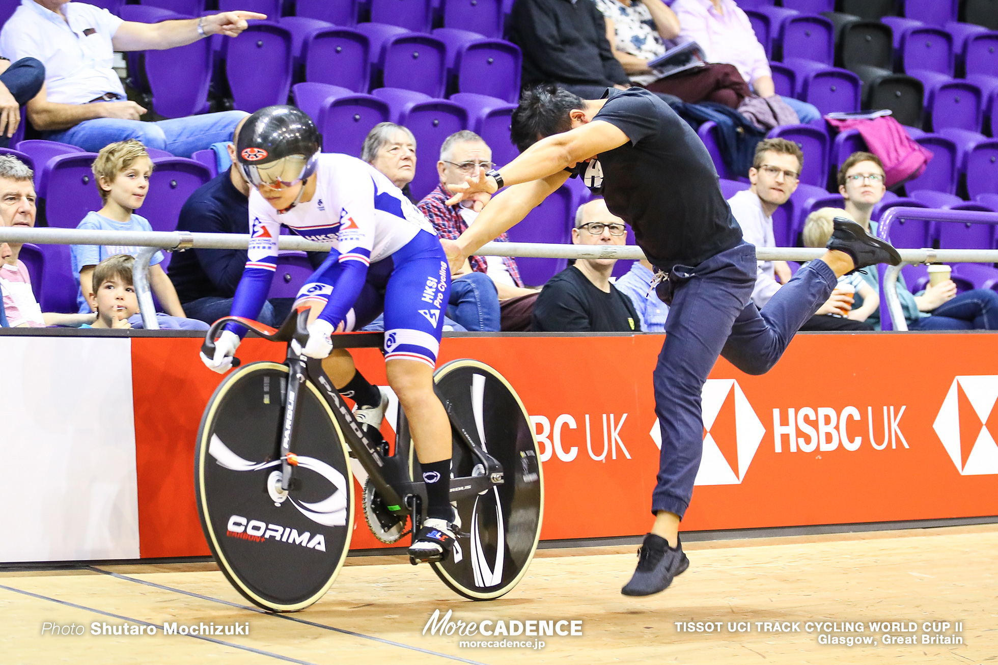 Qualifying / Women's Sprint / TISSOT UCI TRACK CYCLING WORLD CUP II, Glasgow, Great Britain