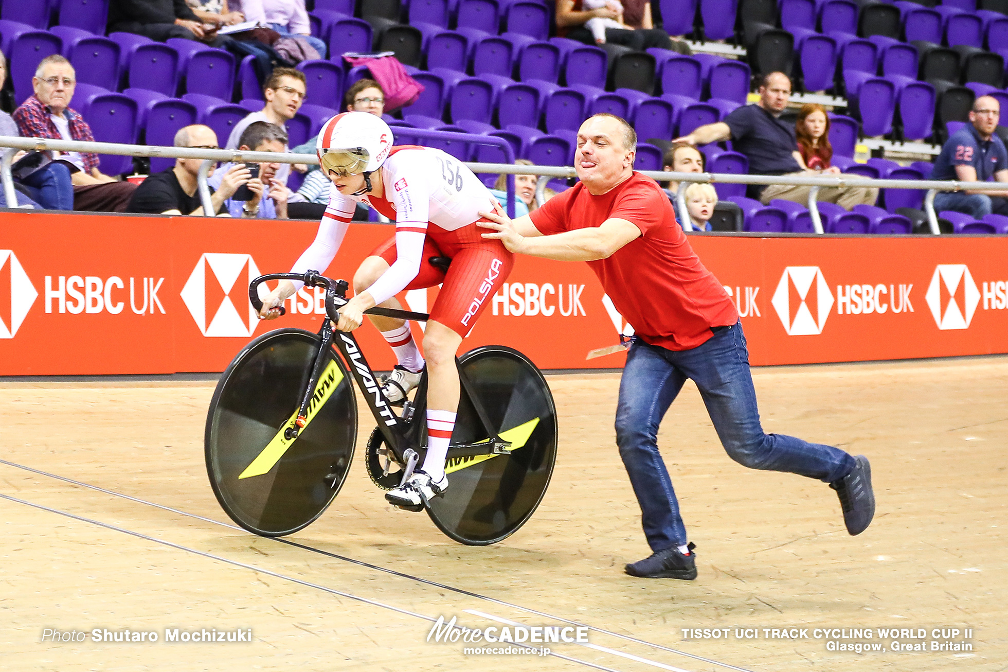 Qualifying / Women's Sprint / TISSOT UCI TRACK CYCLING WORLD CUP II, Glasgow, Great Britain, Marlena KARWACKA マルレーナ・カワバツカ