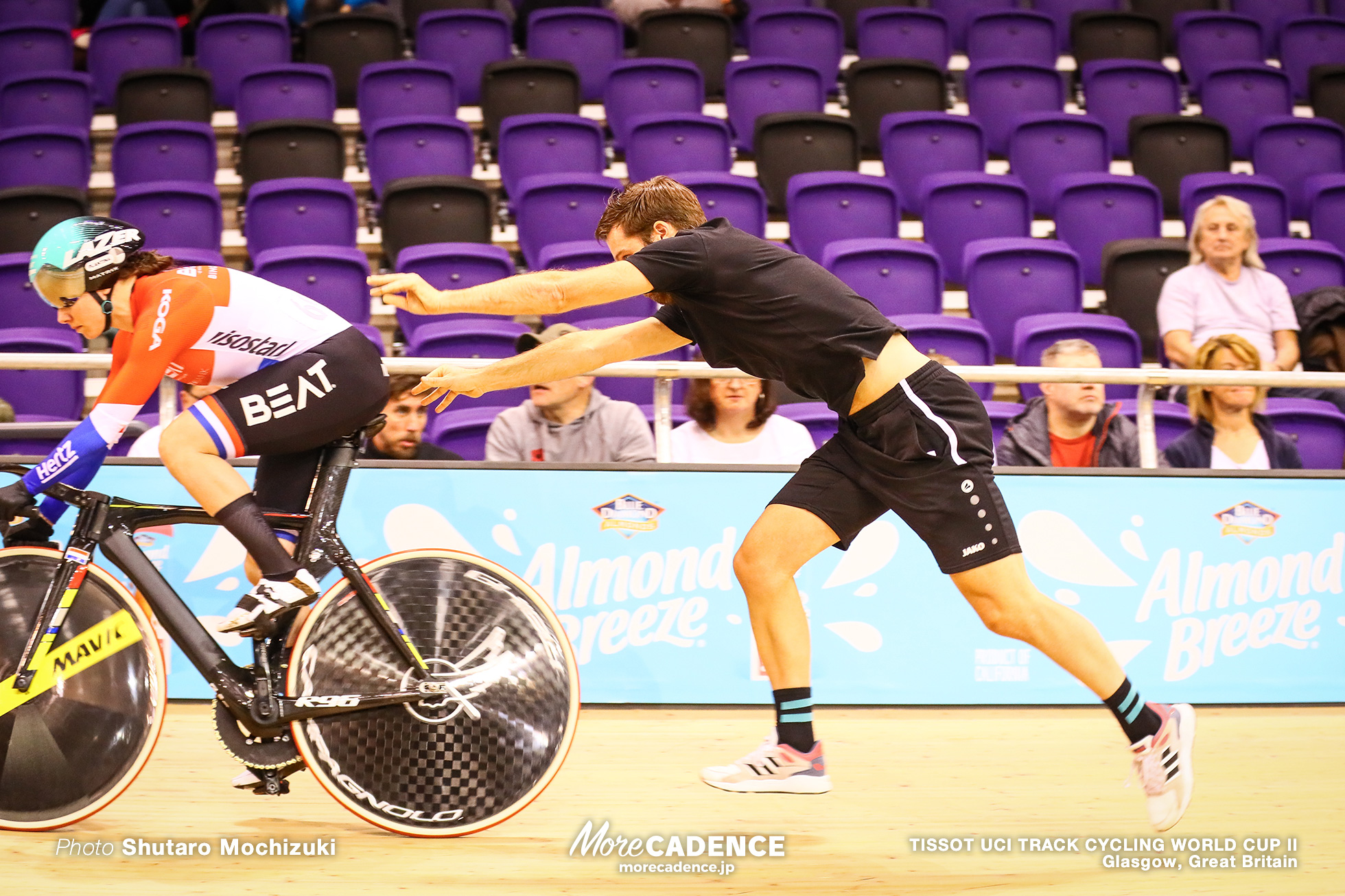 Qualifying / Women's Sprint / TISSOT UCI TRACK CYCLING WORLD CUP II, Glasgow, Great Britain, Laurine VAN RIESSEN ロリーヌ・ファンリーセン