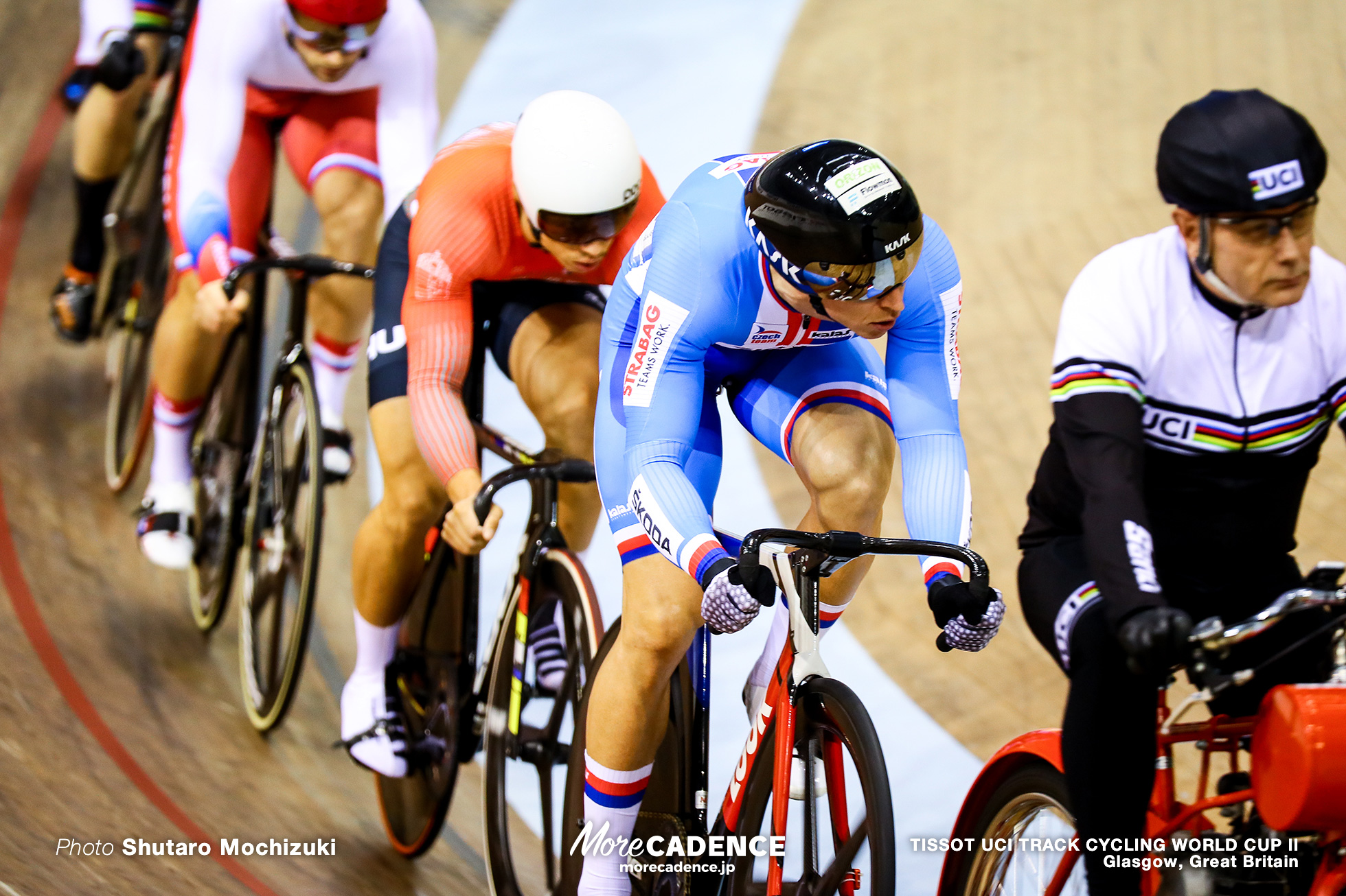 1st Round / Men's Keirin / TISSOT UCI TRACK CYCLING WORLD CUP II, Glasgow, Great Britain,Tomáš BÁBEK トマシュ・バベク