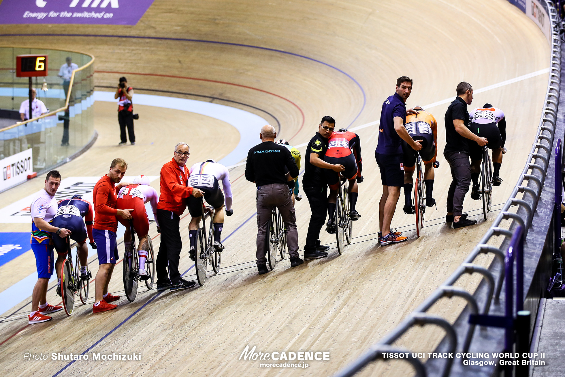 1st Round / Men's Keirin / TISSOT UCI TRACK CYCLING WORLD CUP II, Glasgow, Great Britain