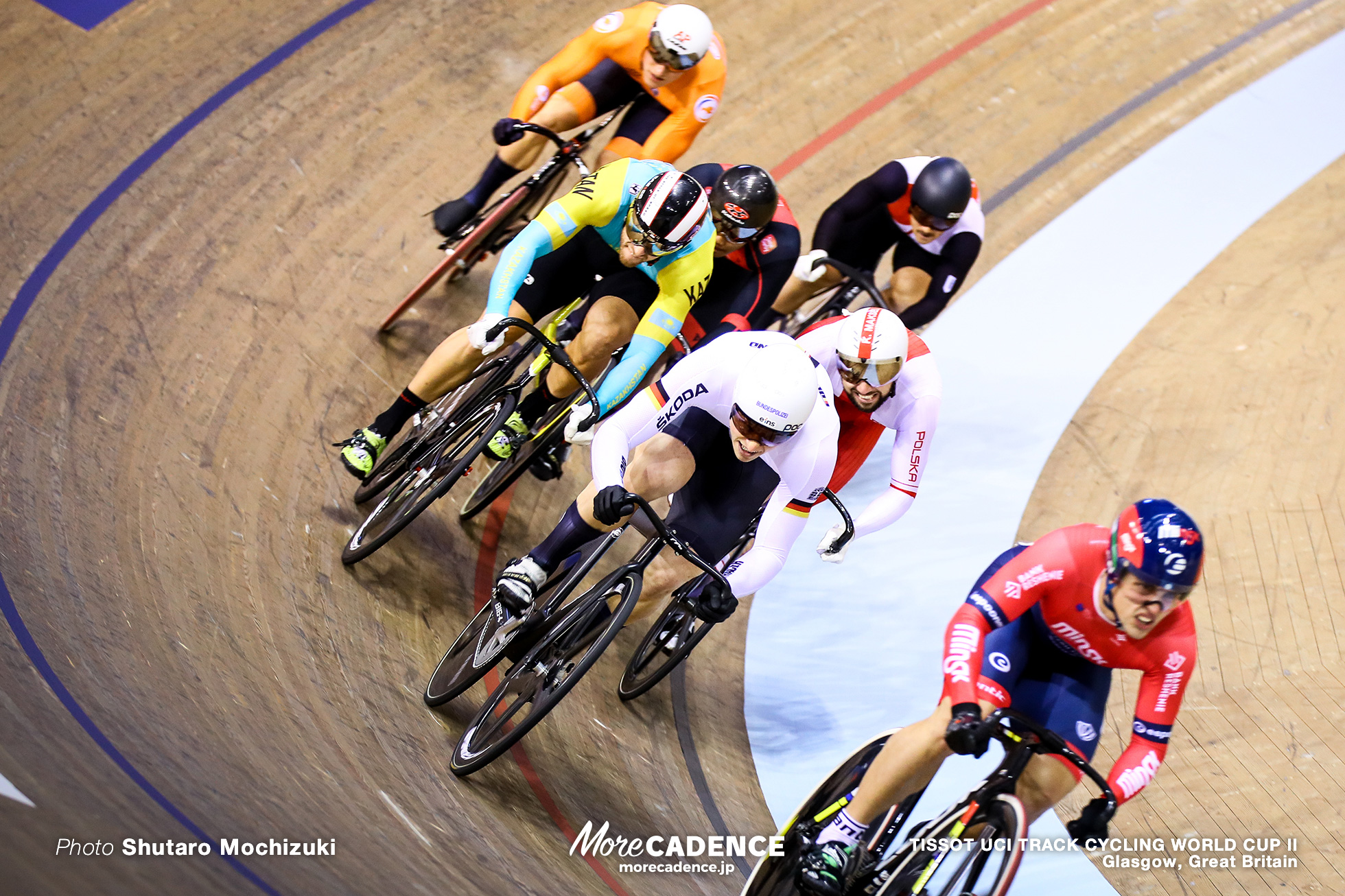 1st Round / Men's Keirin / TISSOT UCI TRACK CYCLING WORLD CUP II, Glasgow, Great Britain