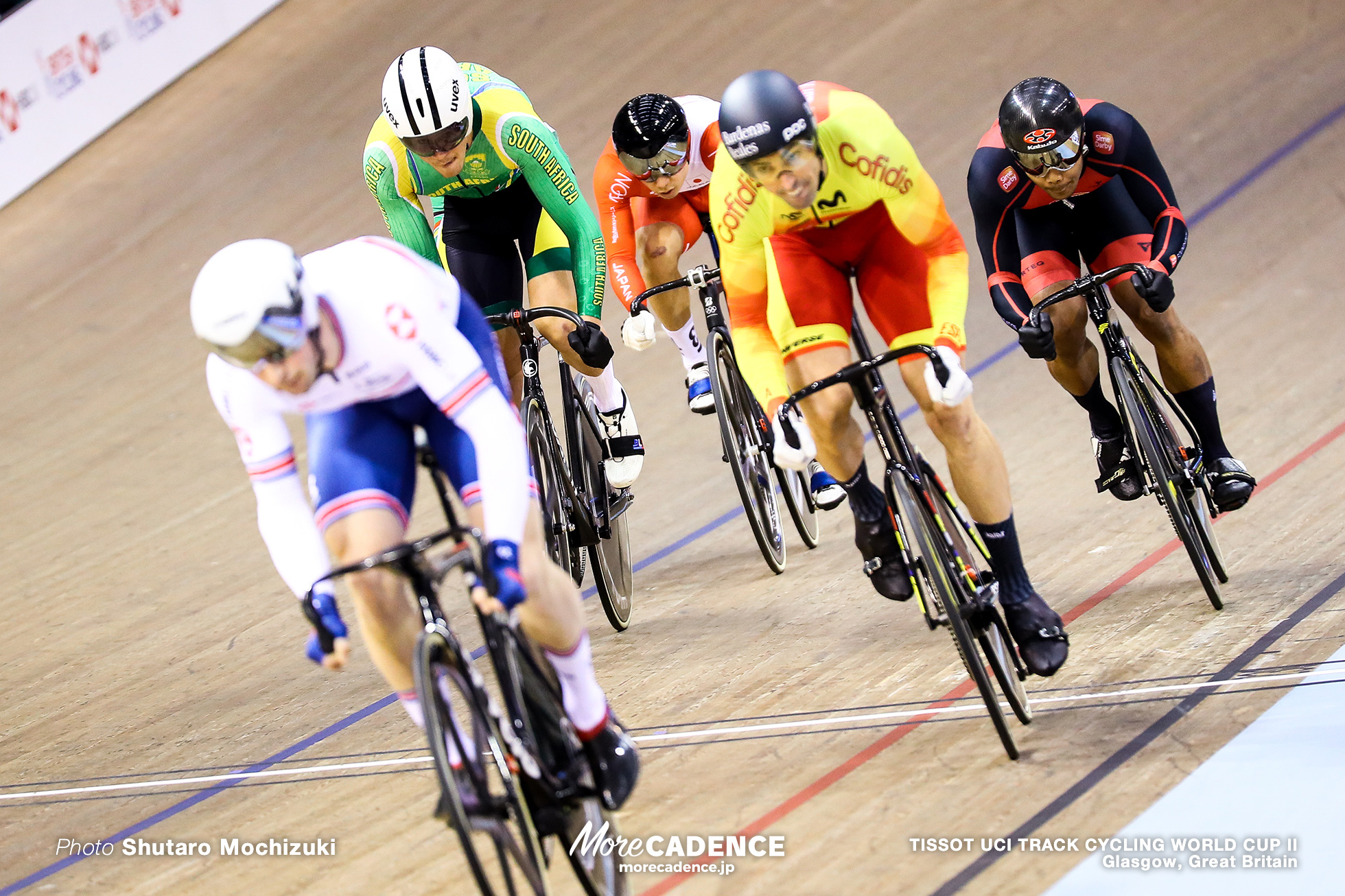 Repechage / Men's Keirin / TISSOT UCI TRACK CYCLING WORLD CUP II, Glasgow, Great Britain