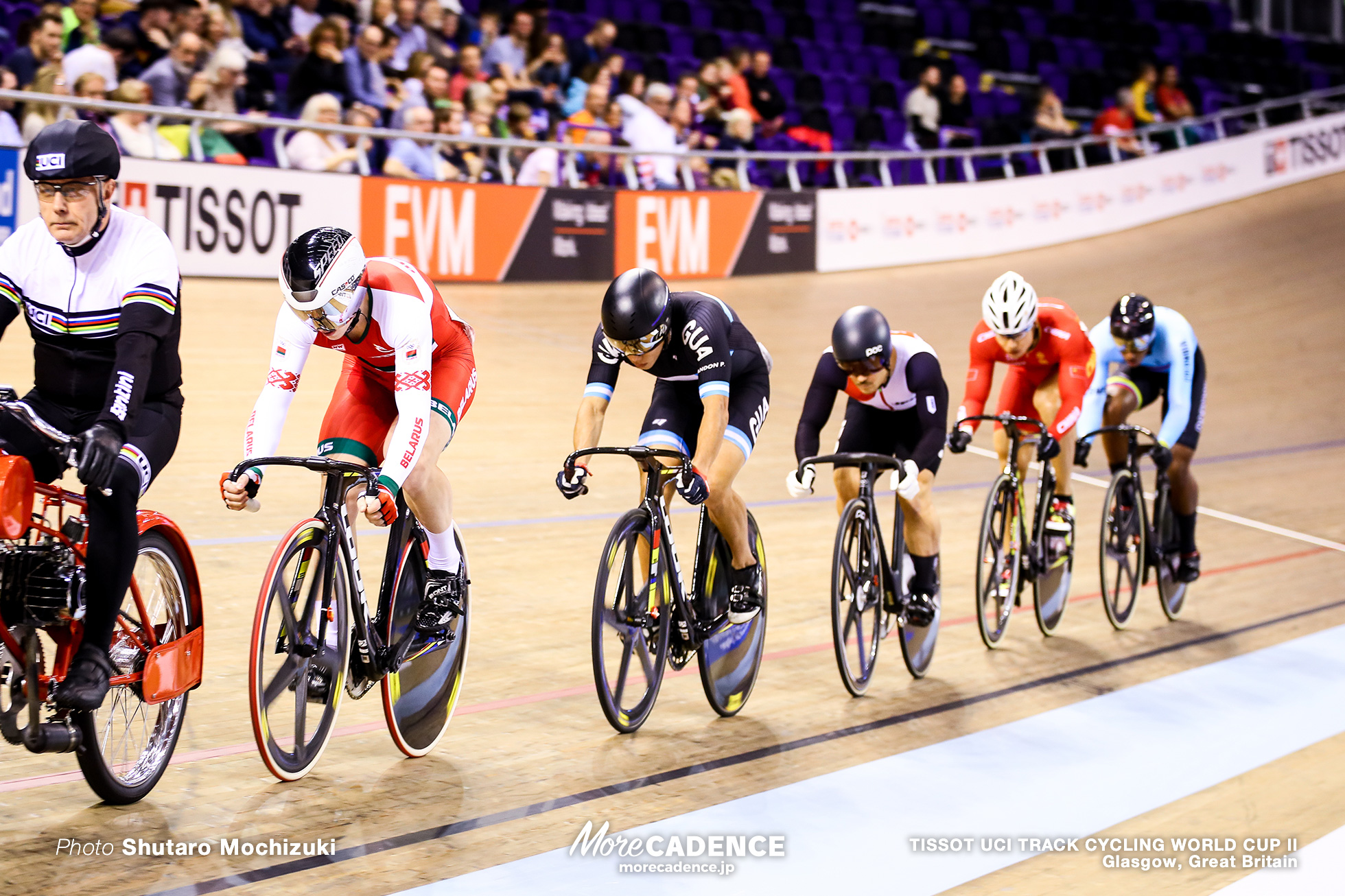 Repechage / Men's Keirin / TISSOT UCI TRACK CYCLING WORLD CUP II, Glasgow, Great Britain