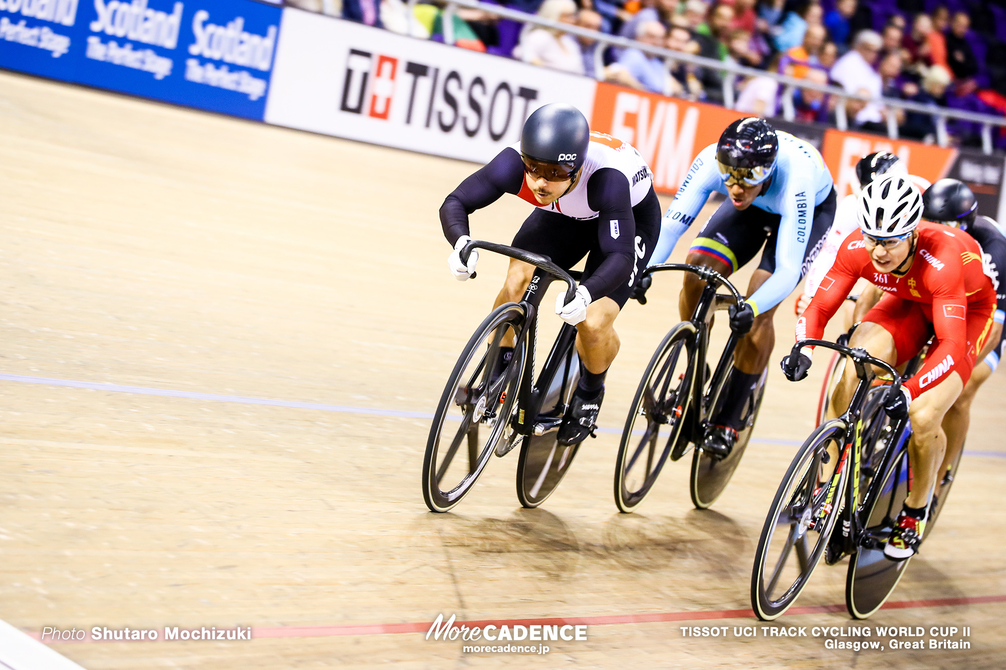 Repechage / Men's Keirin / TISSOT UCI TRACK CYCLING WORLD CUP II, Glasgow, Great Britain