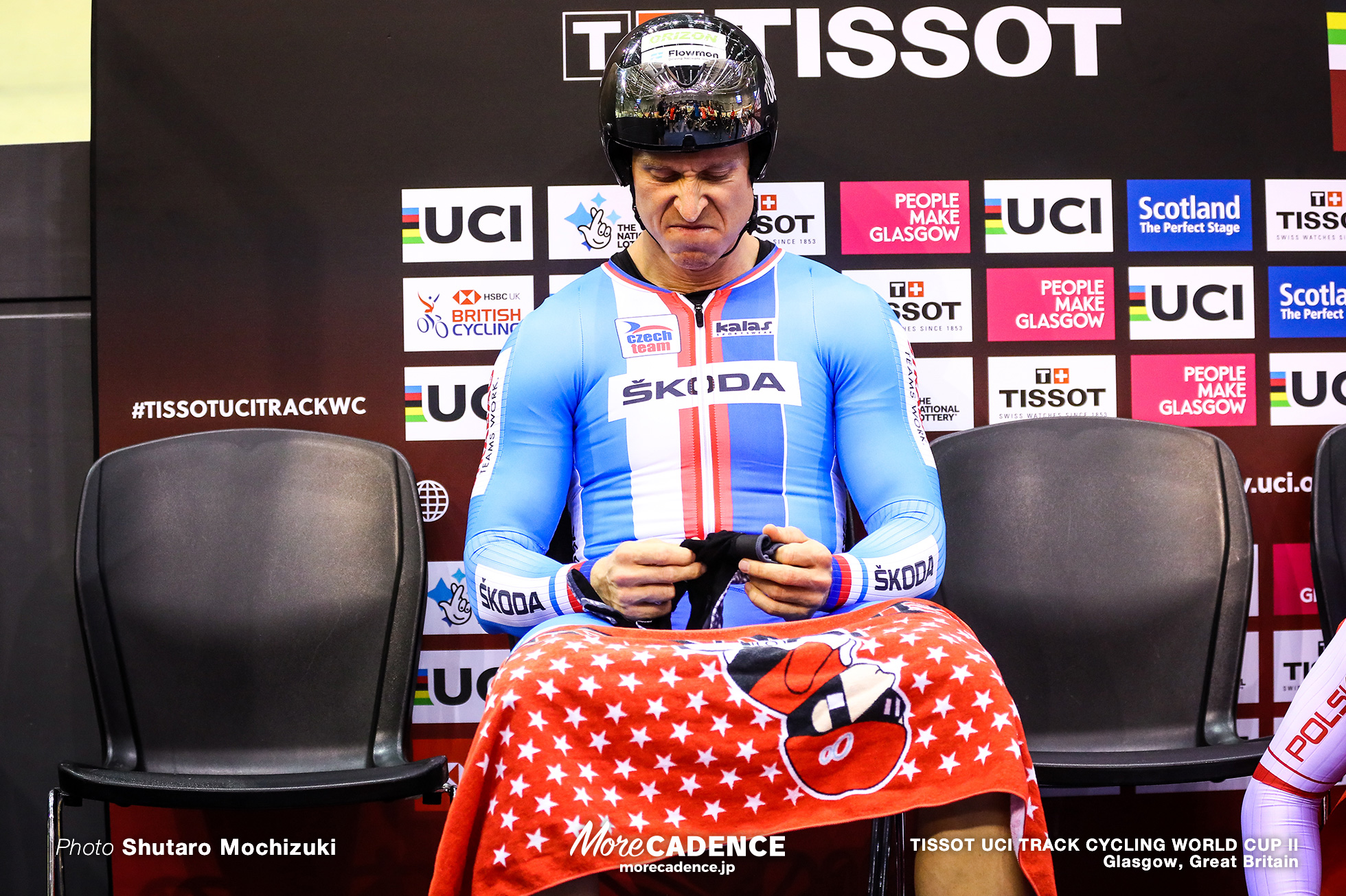 Repechage / Men's Keirin / TISSOT UCI TRACK CYCLING WORLD CUP II, Glasgow, Great Britain, Tomáš BÁBEK トマシュ・バベク