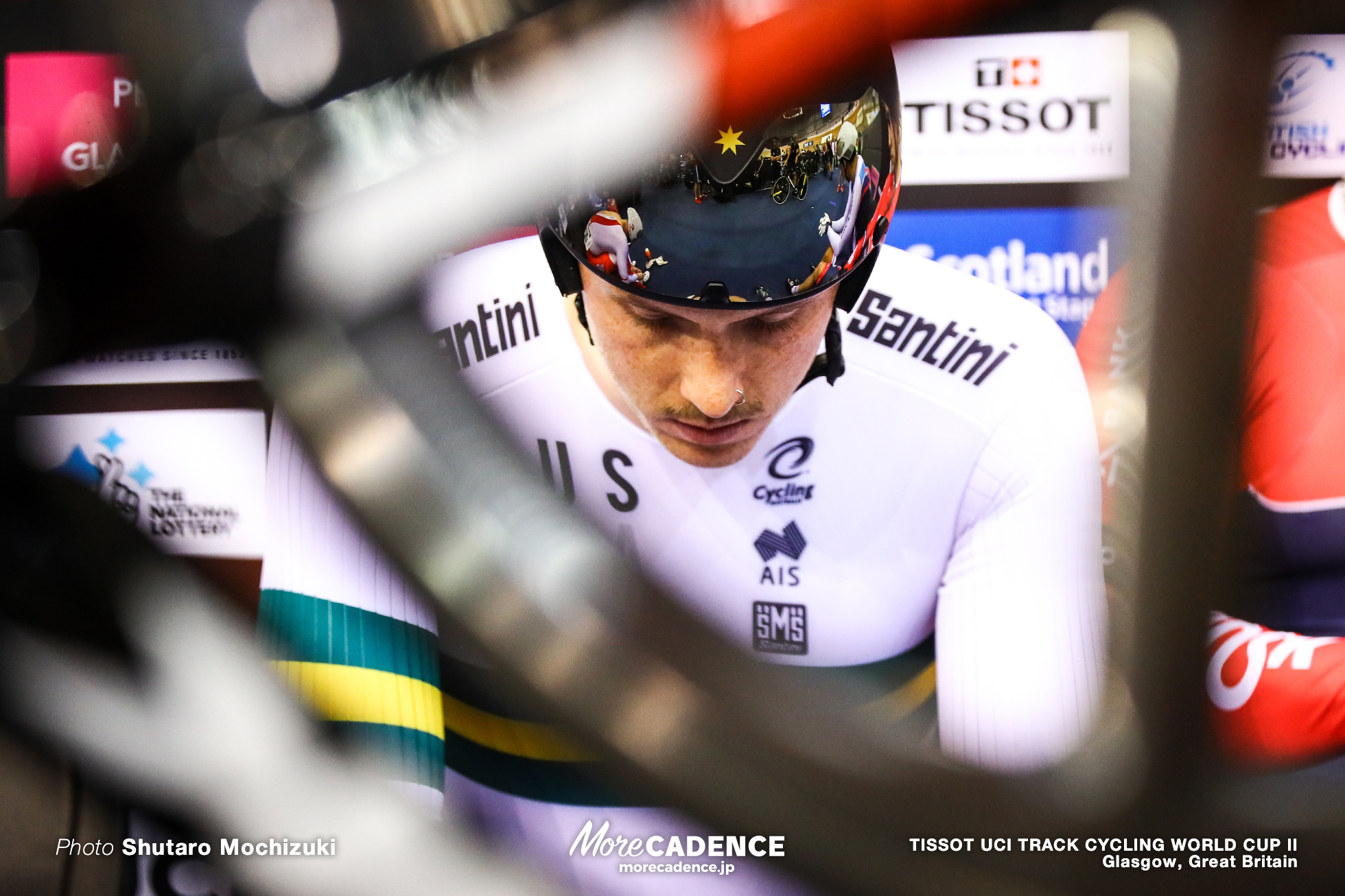 Repechage / Men's Keirin / TISSOT UCI TRACK CYCLING WORLD CUP II, Glasgow, Great Britain, Thomas CLARKE トーマス・クラーク