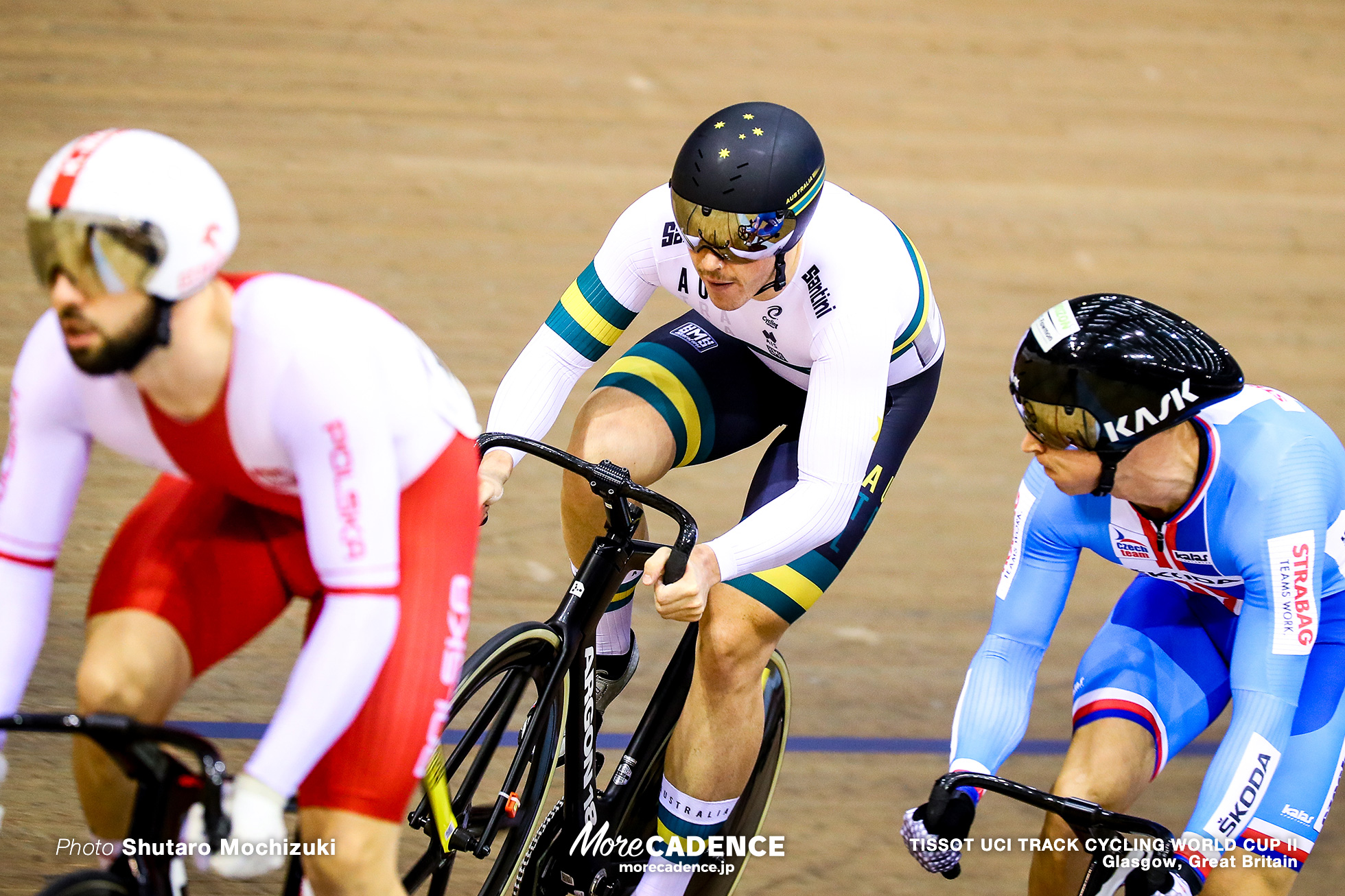 Repechage / Men's Keirin / TISSOT UCI TRACK CYCLING WORLD CUP II, Glasgow, Great Britain, Thomas CLARKE トーマス・クラーク