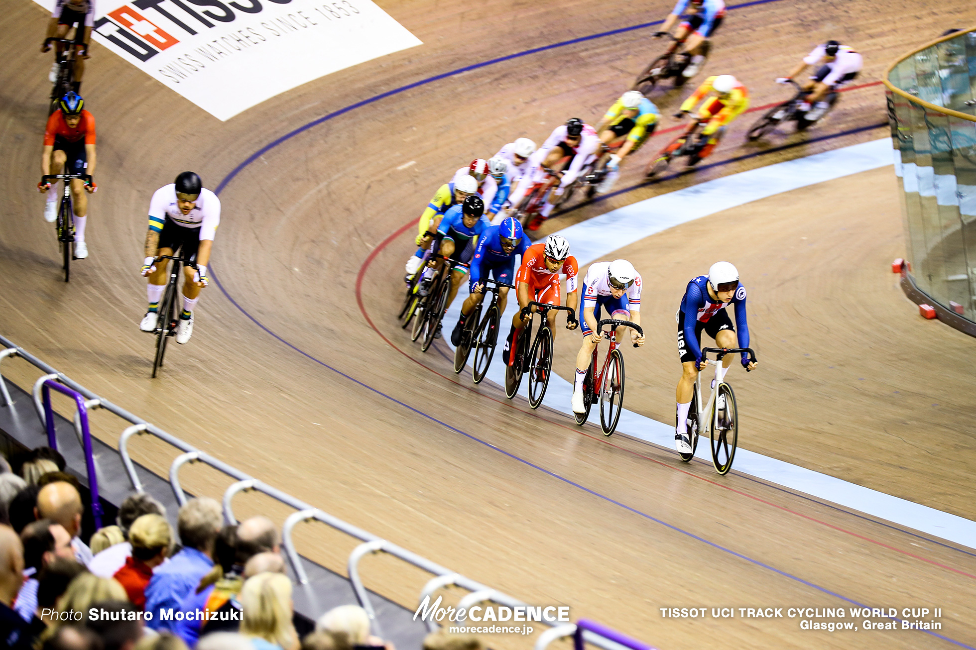 Scratch Race / Men's Omnium / TISSOT UCI TRACK CYCLING WORLD CUP II, Glasgow, Great Britain 今村駿介