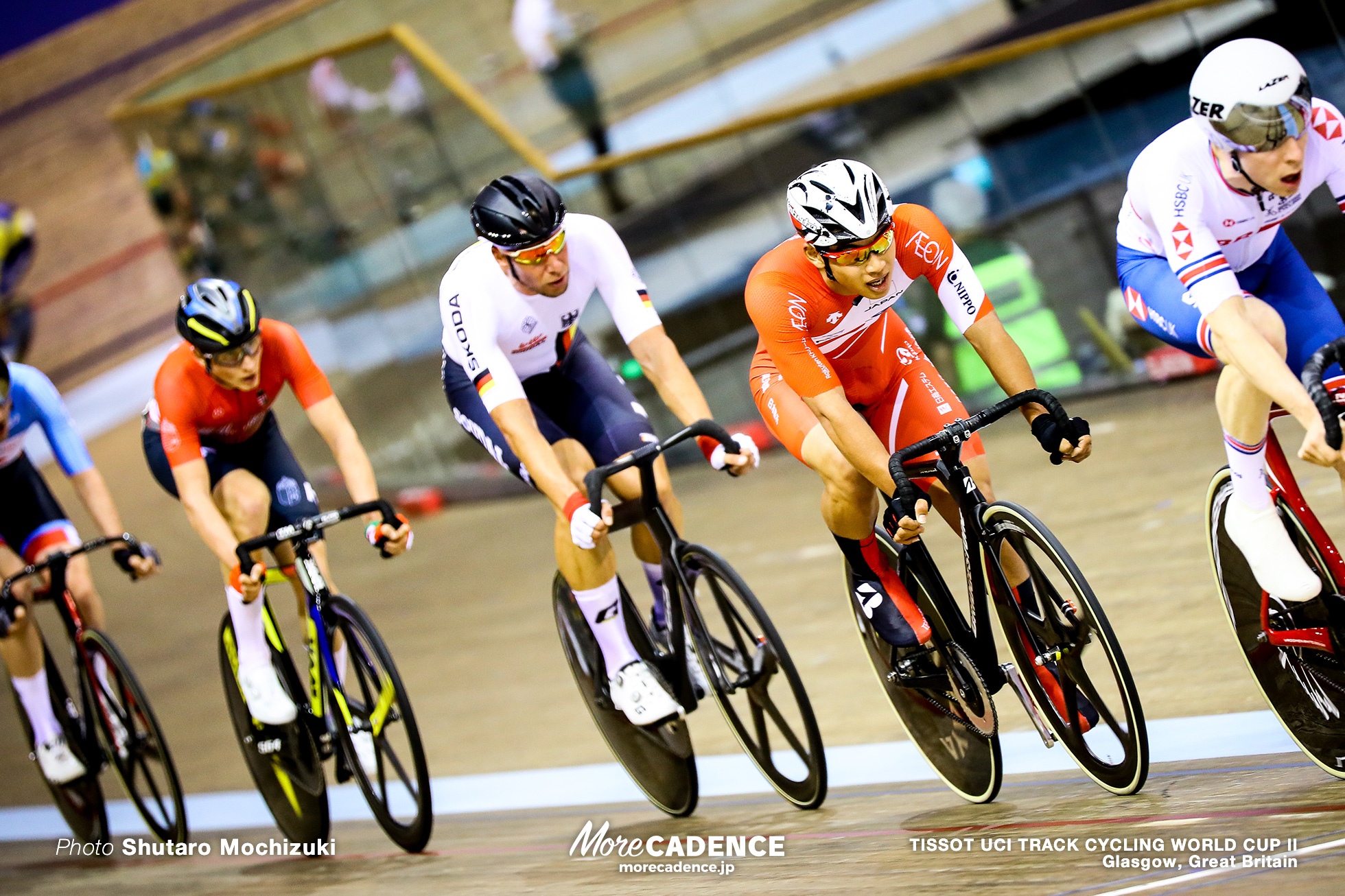 Scratch Race / Men's Omnium / TISSOT UCI TRACK CYCLING WORLD CUP II, Glasgow, Great Britain 今村駿介