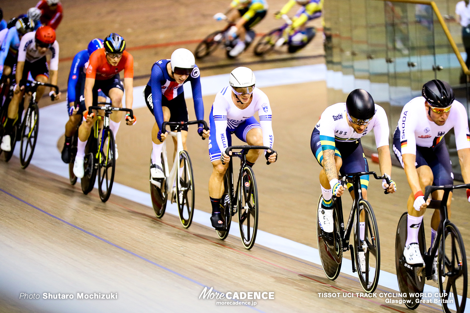 Scratch Race / Men's Omnium / TISSOT UCI TRACK CYCLING WORLD CUP II, Glasgow, Great Britain