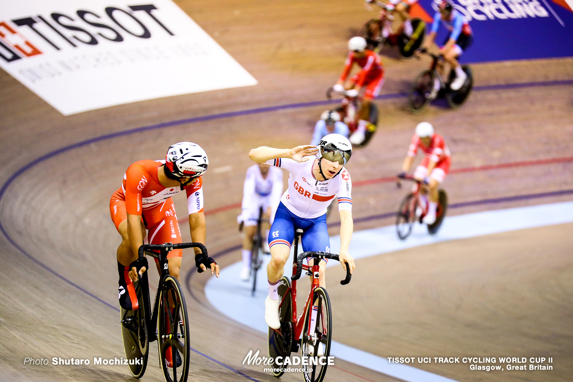 Scratch Race / Men's Omnium / TISSOT UCI TRACK CYCLING WORLD CUP II, Glasgow, Great Britain