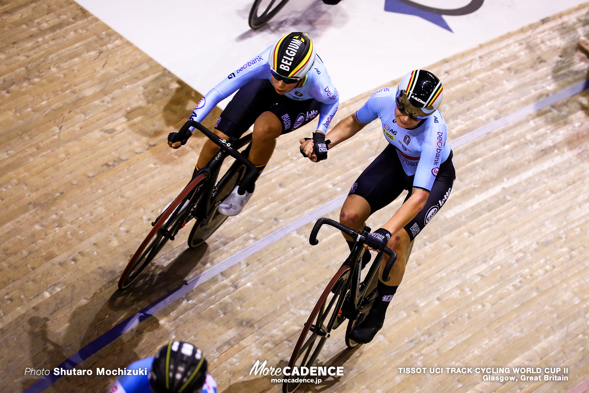 Women's Madison / TISSOT UCI TRACK CYCLING WORLD CUP II, Glasgow, Great Britain （ベルギー） KOPECKY Lotte ロッタ・コペッキー BOSSUYT Shar シャリ・ボスイット