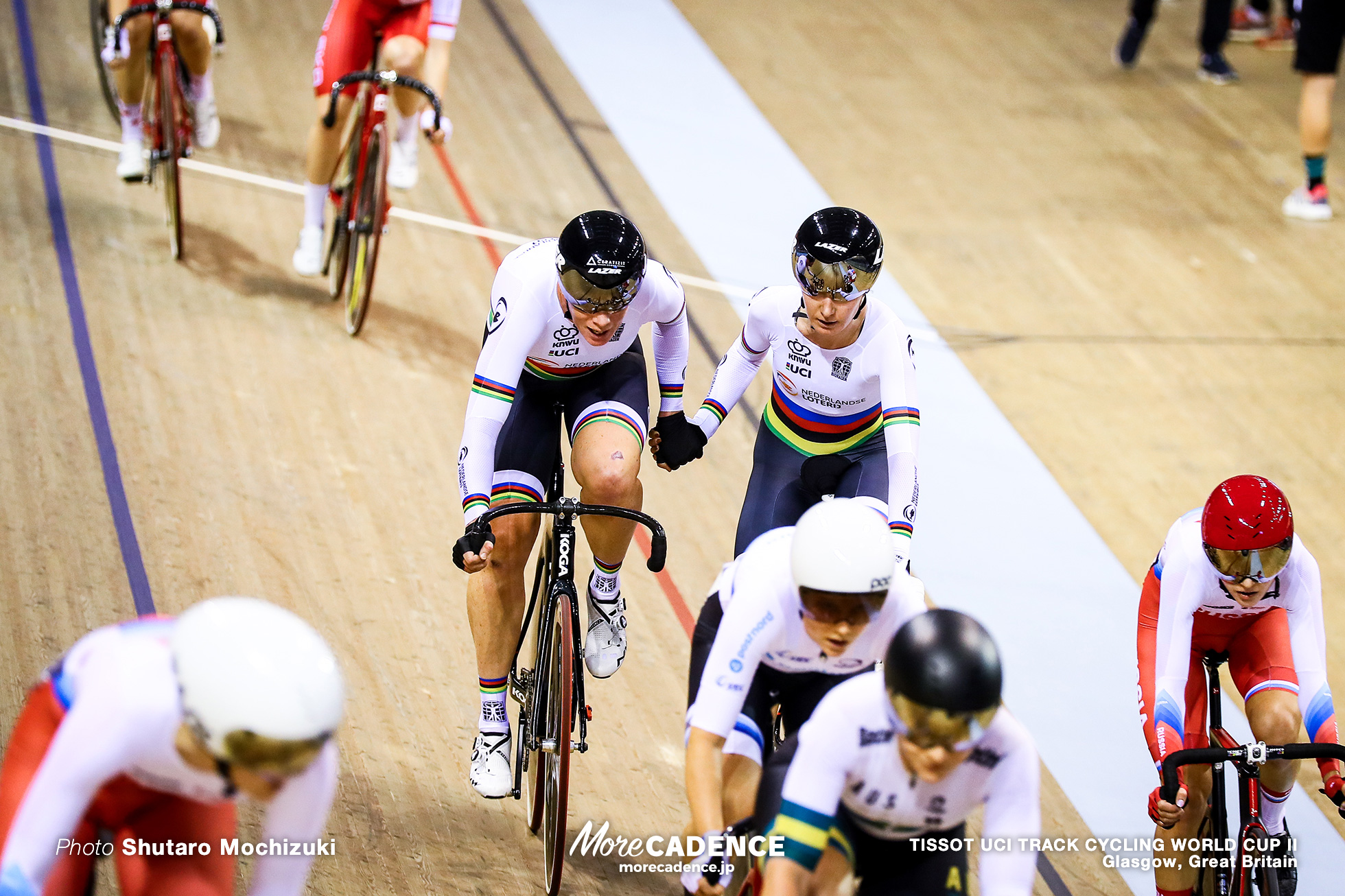 Women's Madison / TISSOT UCI TRACK CYCLING WORLD CUP II, Glasgow, Great Britain