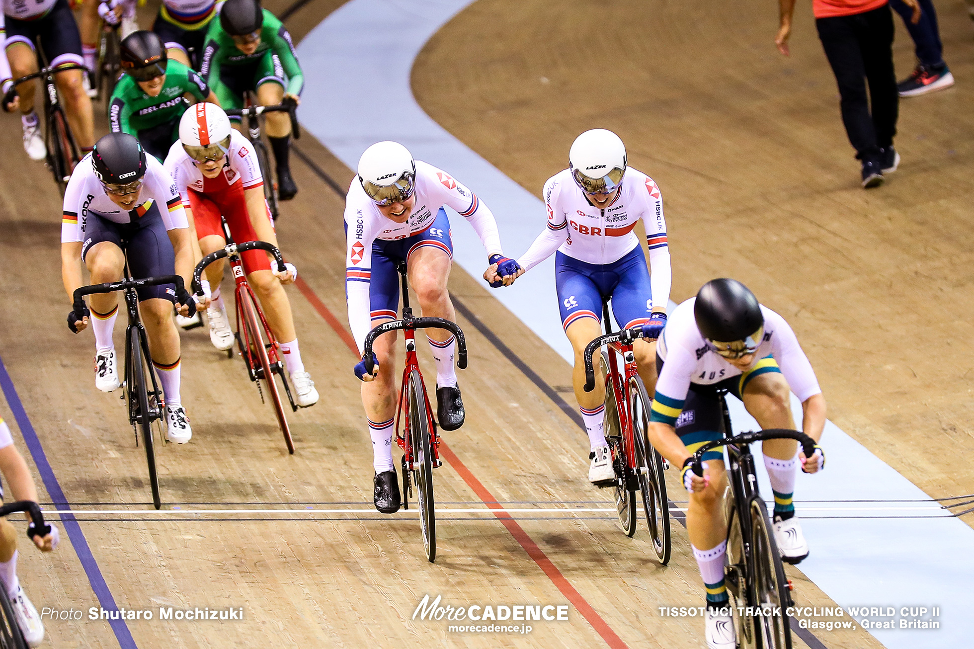 Women's Madison / TISSOT UCI TRACK CYCLING WORLD CUP II, Glasgow, Great Britain