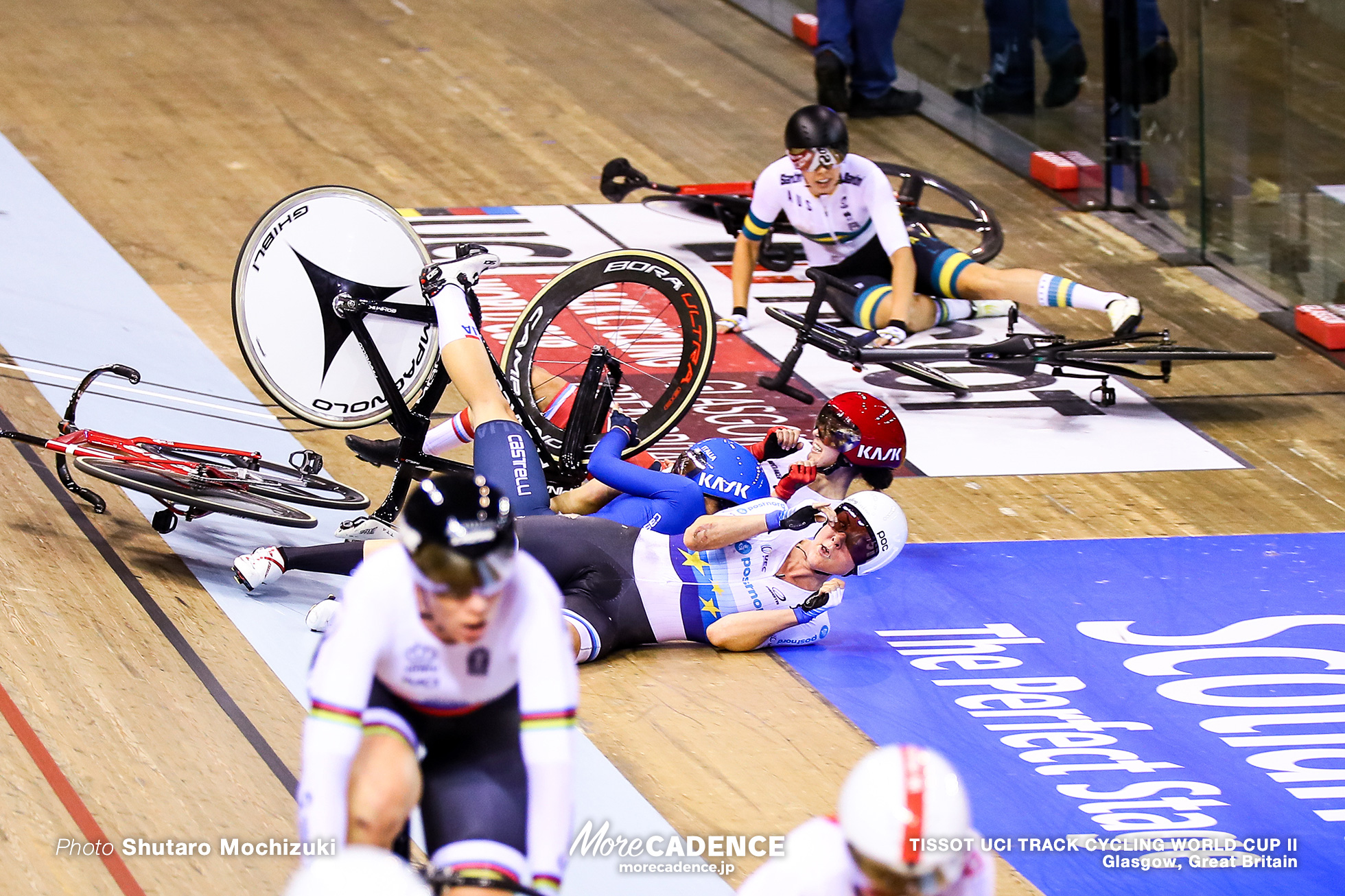 Women's Madison / TISSOT UCI TRACK CYCLING WORLD CUP II, Glasgow, Great Britain