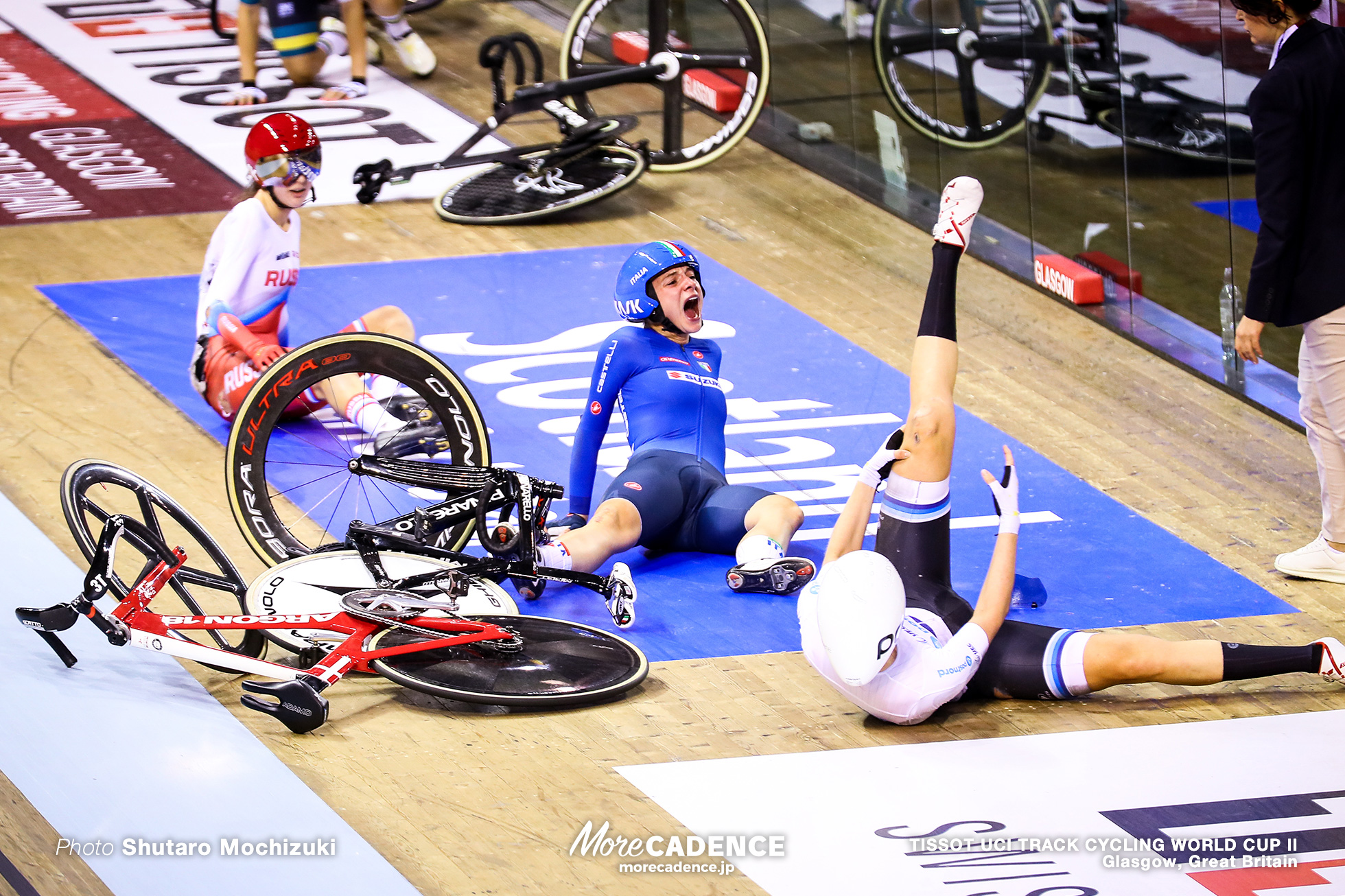 Women's Madison / TISSOT UCI TRACK CYCLING WORLD CUP II, Glasgow, Great Britain