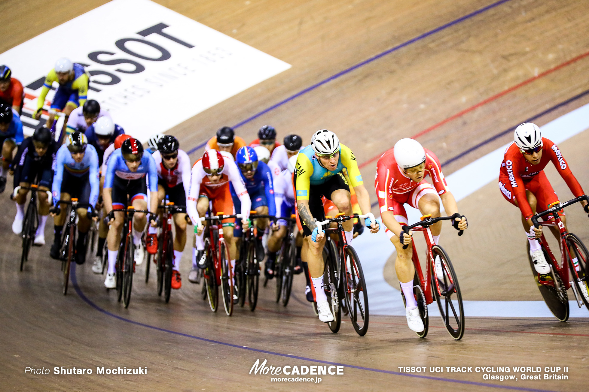 Elimination / Men's Omnium / TISSOT UCI TRACK CYCLING WORLD CUP II, Glasgow, Great Britain HRYNIV Vitaliy ビタリー・フリニフ（ウクライナ）