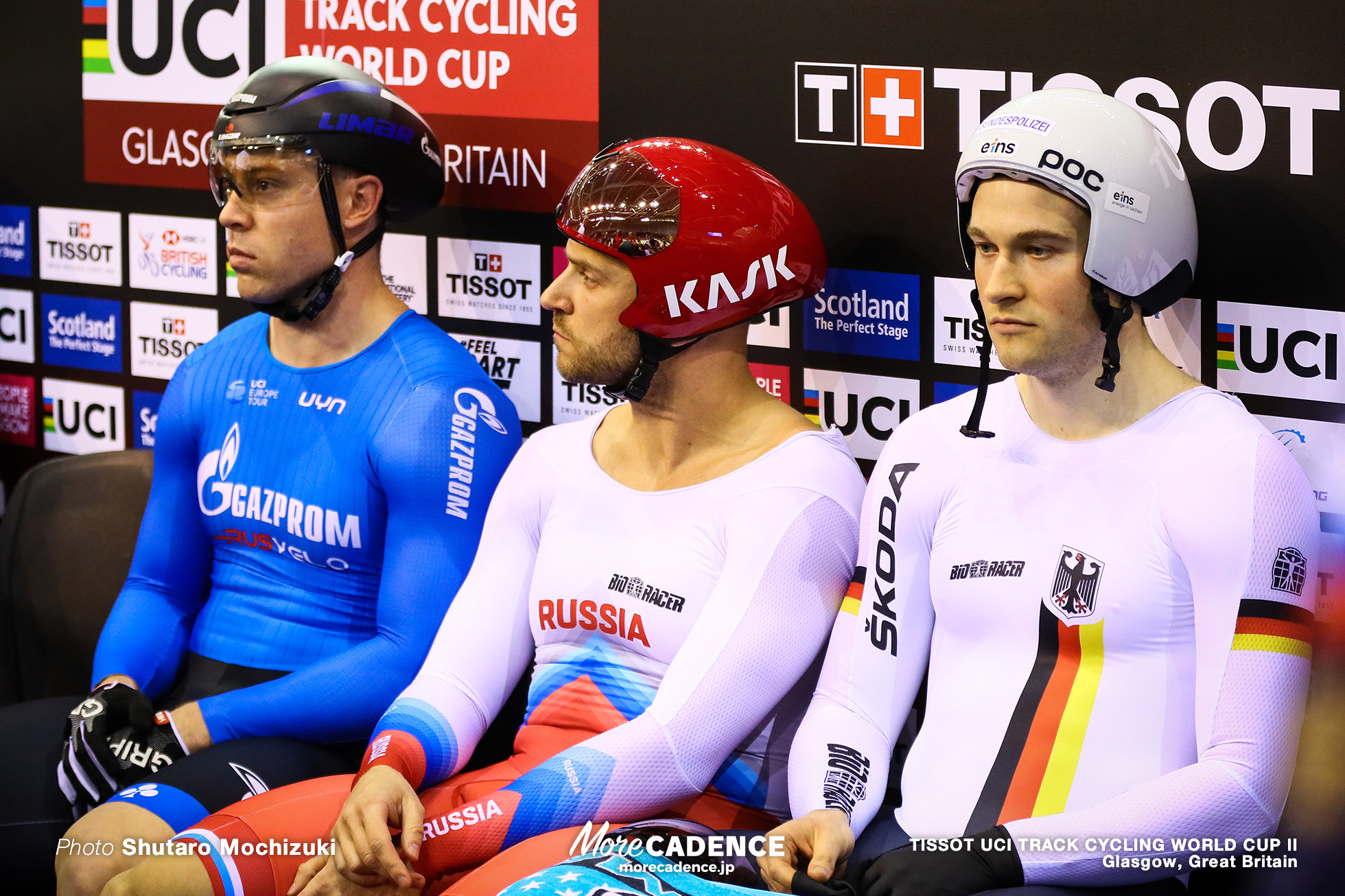 Final / Men's Keirin / TISSOT UCI TRACK CYCLING WORLD CUP II, Glasgow, Great Britain