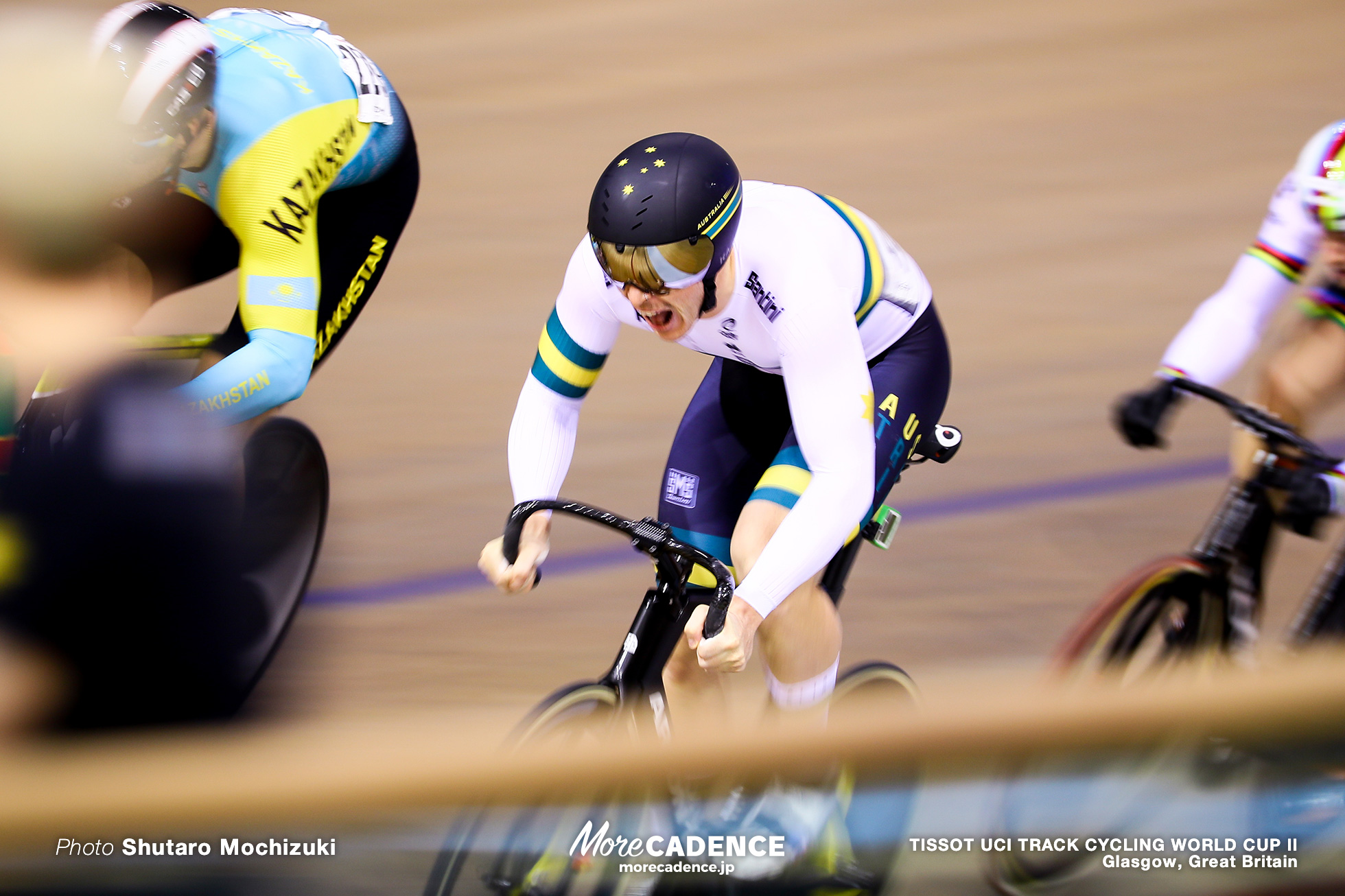 Final / Men's Keirin / TISSOT UCI TRACK CYCLING WORLD CUP II, Glasgow, Great Britain, Thomas CLARKE トーマス・クラーク