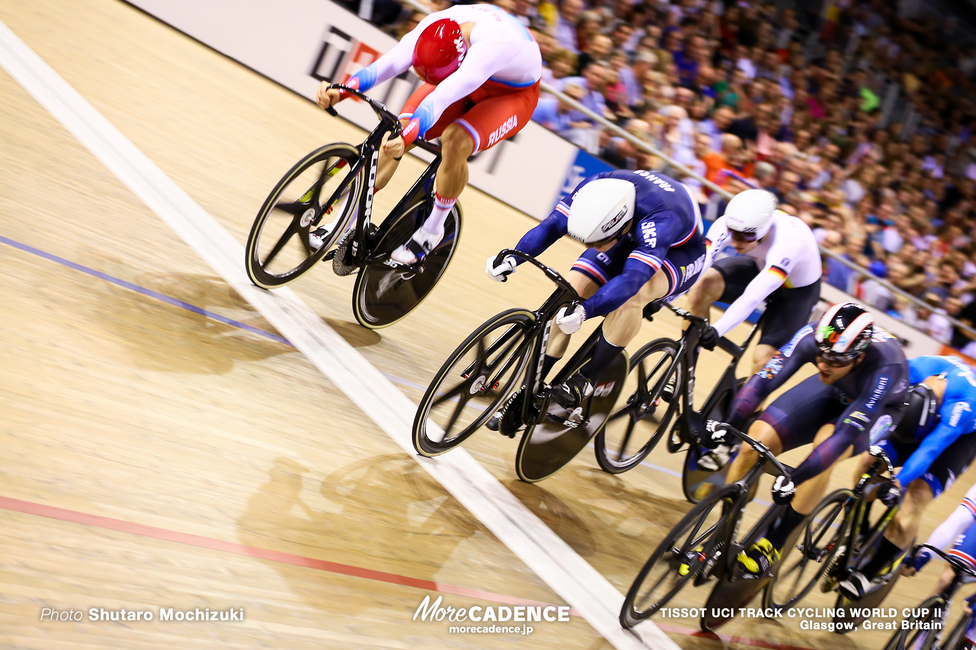 Final / Men's Keirin / TISSOT UCI TRACK CYCLING WORLD CUP II, Glasgow, Great Britain