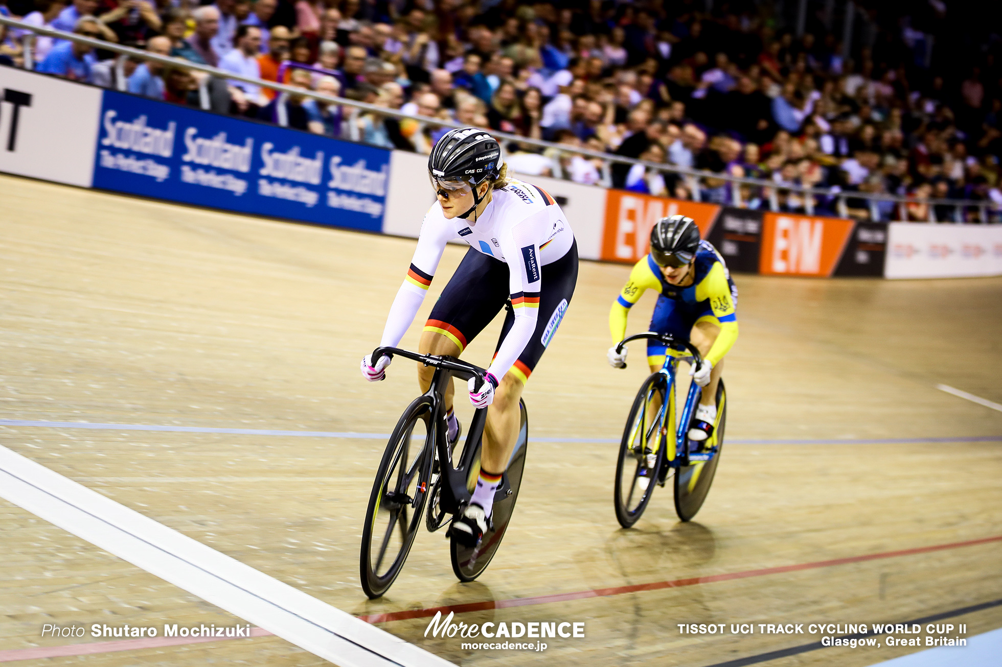 Final / Women's Sprint / TISSOT UCI TRACK CYCLING WORLD CUP II, Glasgow, Great Britain, Olena STARIKOVA オレナ・スタリコワ FRIEDRICH Lea Sophie リー・ソフィー・フリードリッヒ