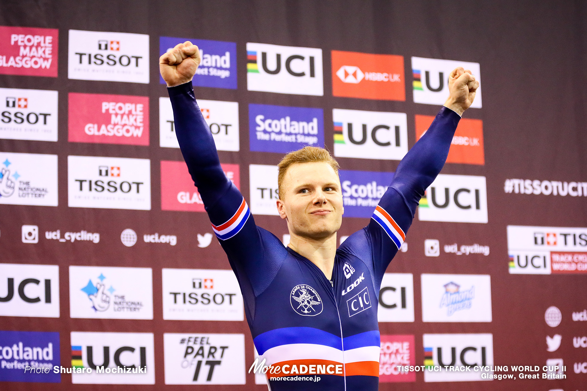 Final / Men's Keirin / TISSOT UCI TRACK CYCLING WORLD CUP II, Glasgow, Great Britain, Sébastien VIGIER セバスチャン・ビジエ