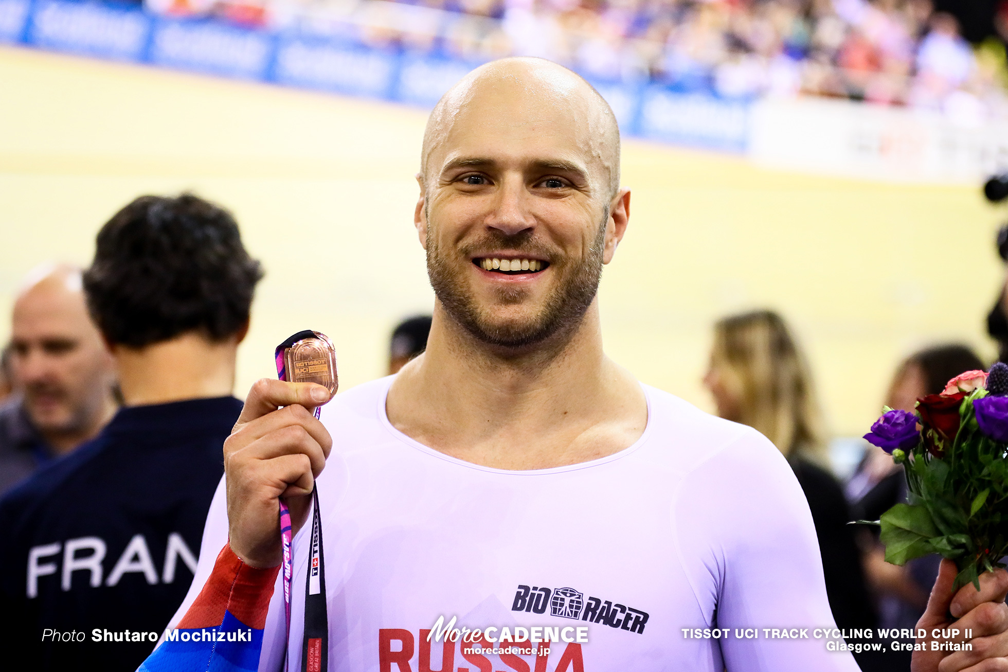 Final / Men's Keirin / TISSOT UCI TRACK CYCLING WORLD CUP II, Glasgow, Great Britain, Denis Dmitriev デニス・ドミトリエフ