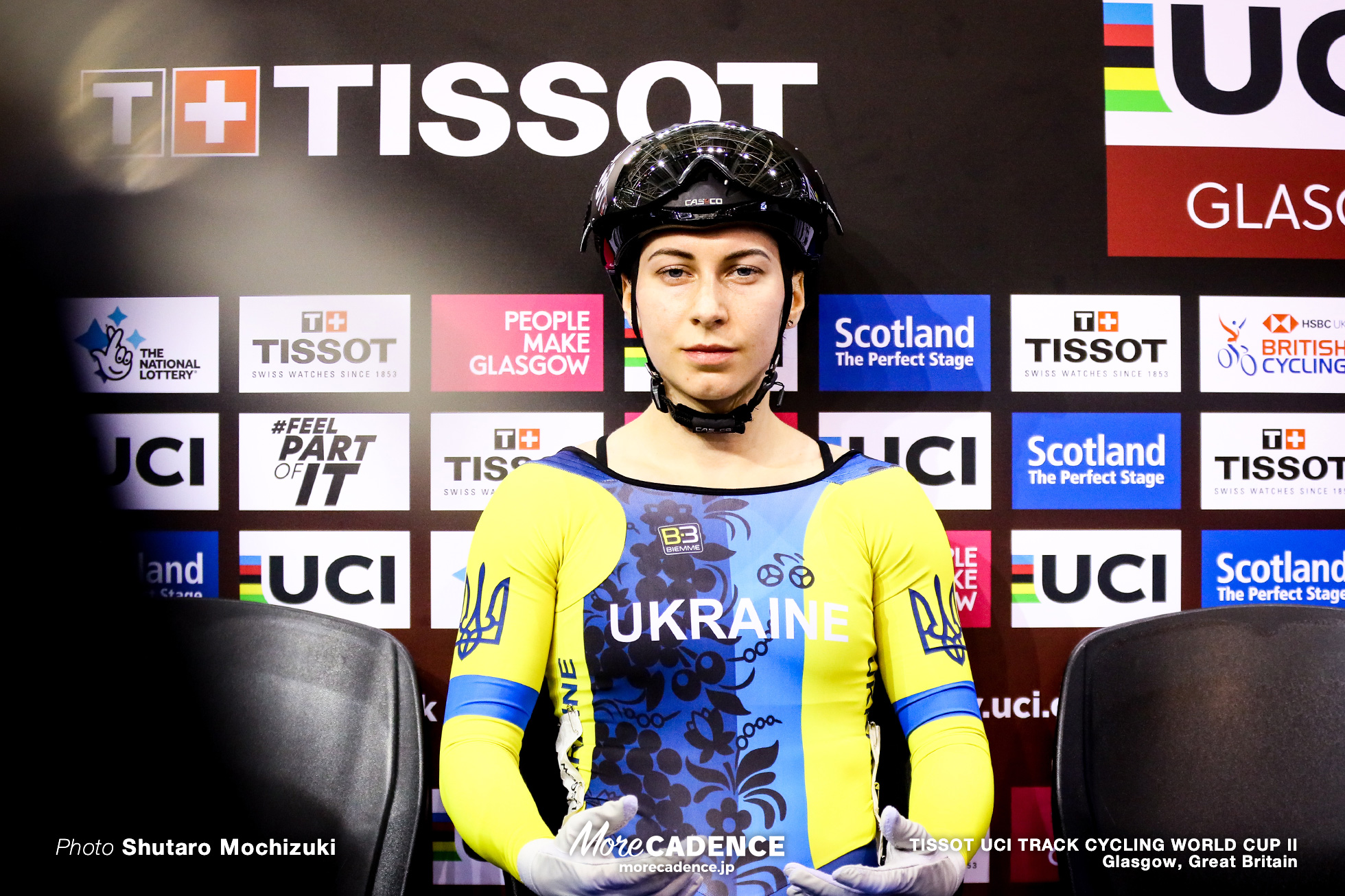 Final / Women's Sprint / TISSOT UCI TRACK CYCLING WORLD CUP II, Glasgow, Great Britain, Olena STARIKOVA オレナ・スタリコワ