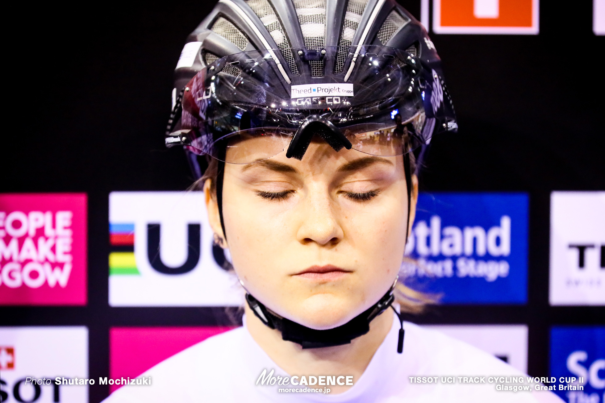 Final / Women's Sprint / TISSOT UCI TRACK CYCLING WORLD CUP II, Glasgow, Great Britain, FRIEDRICH Lea Sophie リー・ソフィー・フリードリッヒ