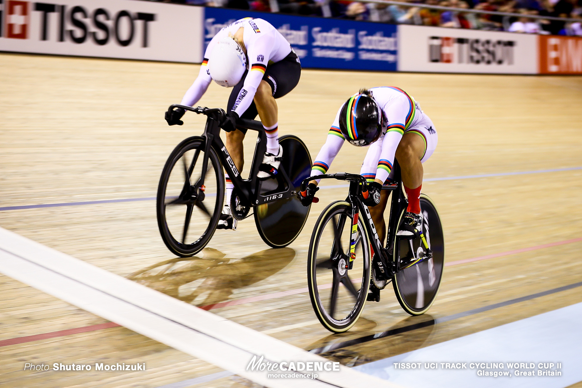 Final / Women's Sprint / TISSOT UCI TRACK CYCLING WORLD CUP II, Glasgow, Great Britain LEE Wai Sze リー・ワイジー 李慧詩, Emma HINZE エマ・ヒンツェ