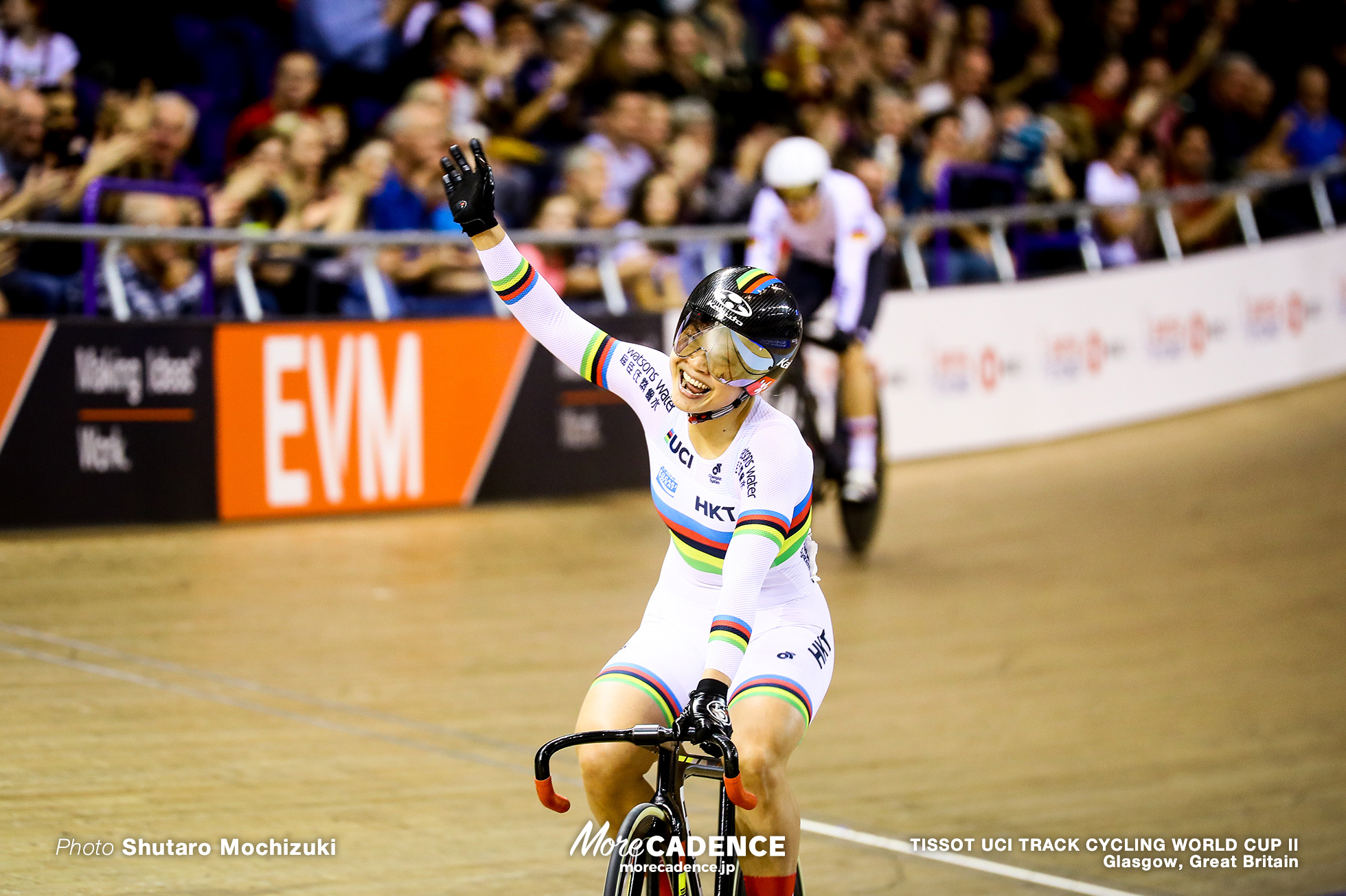 Final / Women's Sprint / TISSOT UCI TRACK CYCLING WORLD CUP II, Glasgow, Great Britain