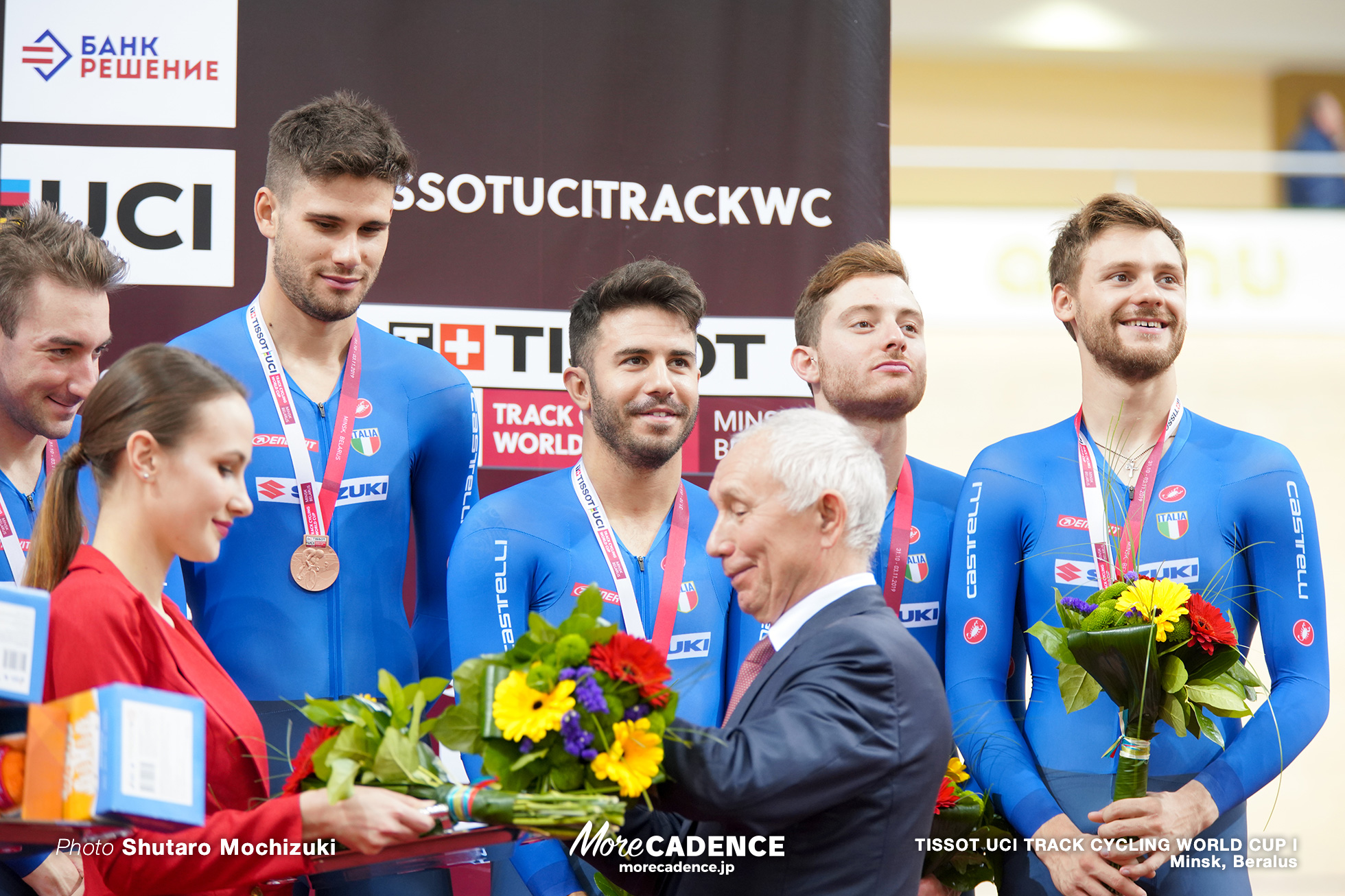 Final / Men's Team Pursuit / TISSOT UCI TRACK CYCLING WORLD CUP I, Minsk, Beralus