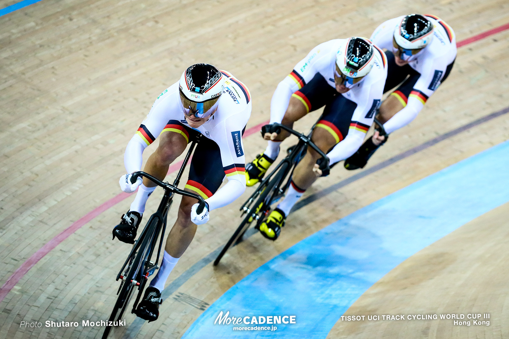 Qualifying / Men's Team Sprint / TISSOT UCI TRACK CYCLING WORLD CUP III, Hong Kong, Team Erdgas.2012 Nik SCHROTER ニック・シュレーター Maximilian LEVY マキシミリアン・レビ Maximilian DORNBACH マキシミリアン・ドルンバッハ