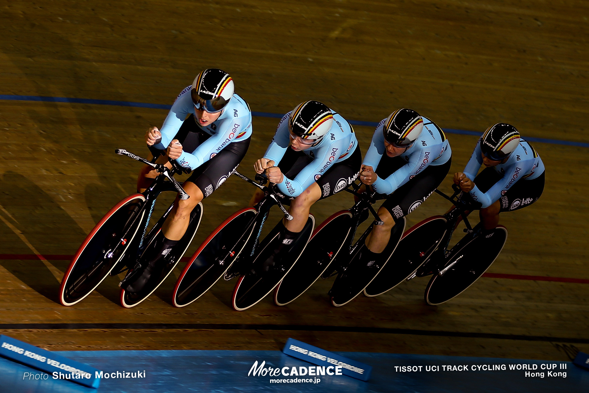 Final / Women's Team Pursuit / TISSOT UCI TRACK CYCLING WORLD CUP III, Hong Kong, Jolien D'HOORE ジョリエン・ドホール Lotte KOPECKY ロッタ・コペッキー Shari BOSSUYT シャリ・ボスイット Annelies DOM アネリーズ・ドム