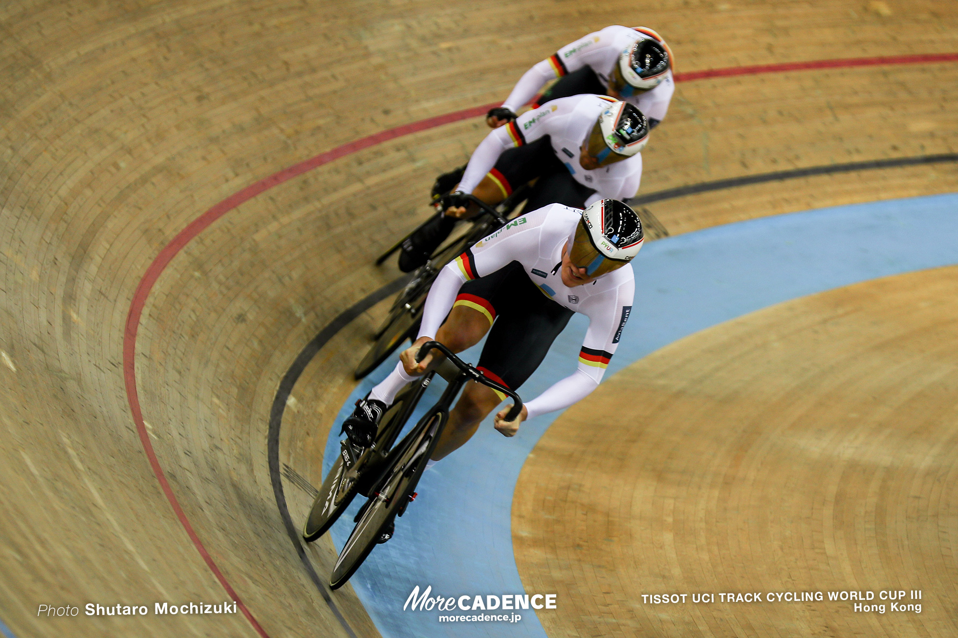 1st Round / Men's Team Sprint / TISSOT UCI TRACK CYCLING WORLD CUP III, Hong Kong, Timo BICHLER ティモ・ビヒラー Stefan BOTTICHER シュテファン・ボティシャー Eric ENGLER エリック・エングラー