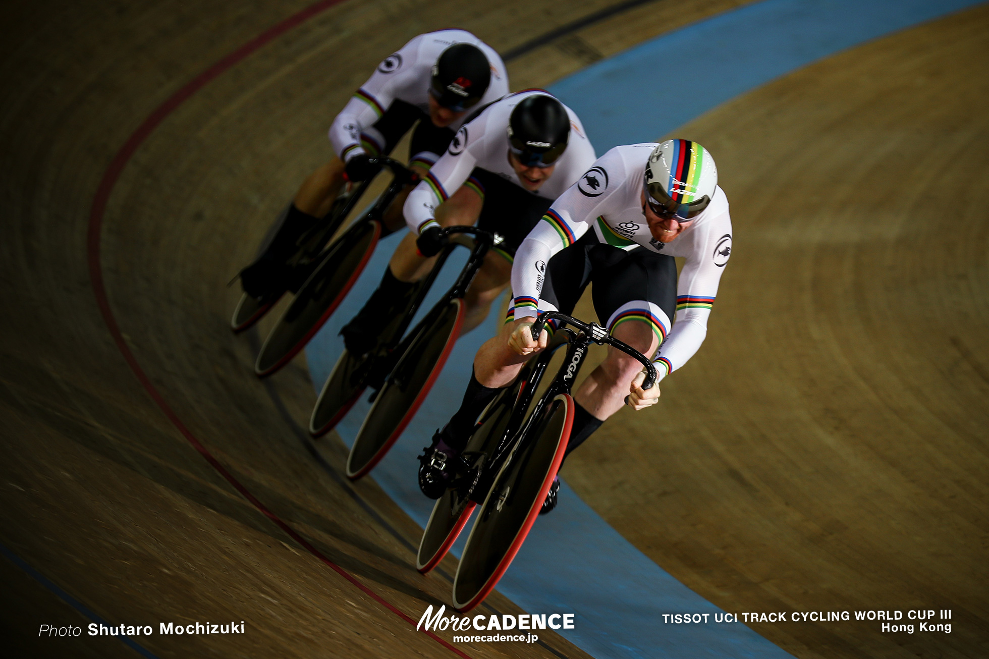 1st Round / Men's Team Sprint / TISSOT UCI TRACK CYCLING WORLD CUP III, Hong Kong, Jeffrey HOOGLAND ジェフリー・ホーフラント Harrie LAVREYSEN ハリー・ラブレイセン Roy van den BERG ロイ・バンデンバーグ