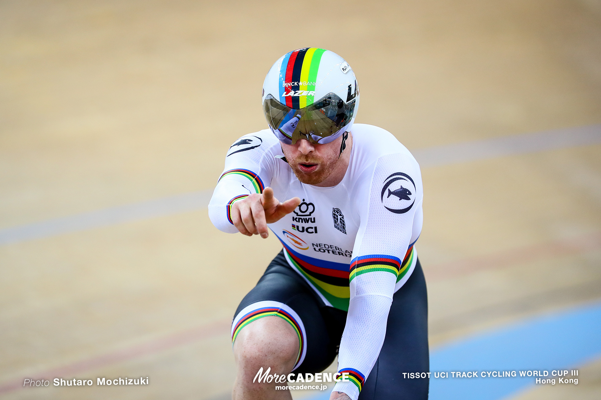 Final / Men's Team Sprint / TISSOT UCI TRACK CYCLING WORLD CUP III, Hong Kong, Roy van den BERG ロイ・バンデンバーグ