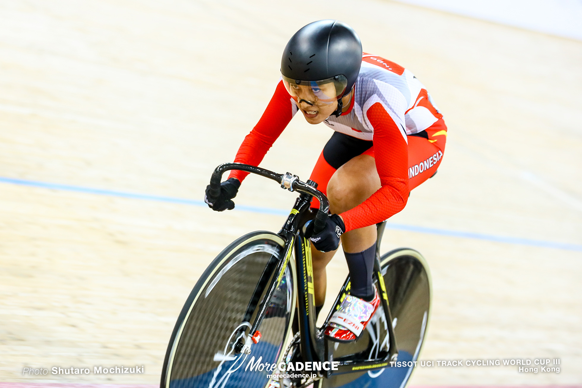 Qualifying / Women's Sprint / TISSOT UCI TRACK CYCLING WORLD CUP III, Hong Kong, Crismonita Dwi PUTRI クリスモニータ・ドゥイプトリ