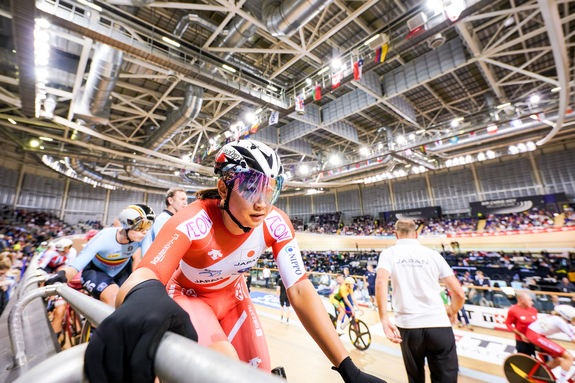 Scratch Race / Women's Omnium / TISSOT UCI TRACK CYCLING WORLD CUP II, Glasgow, Great Britain