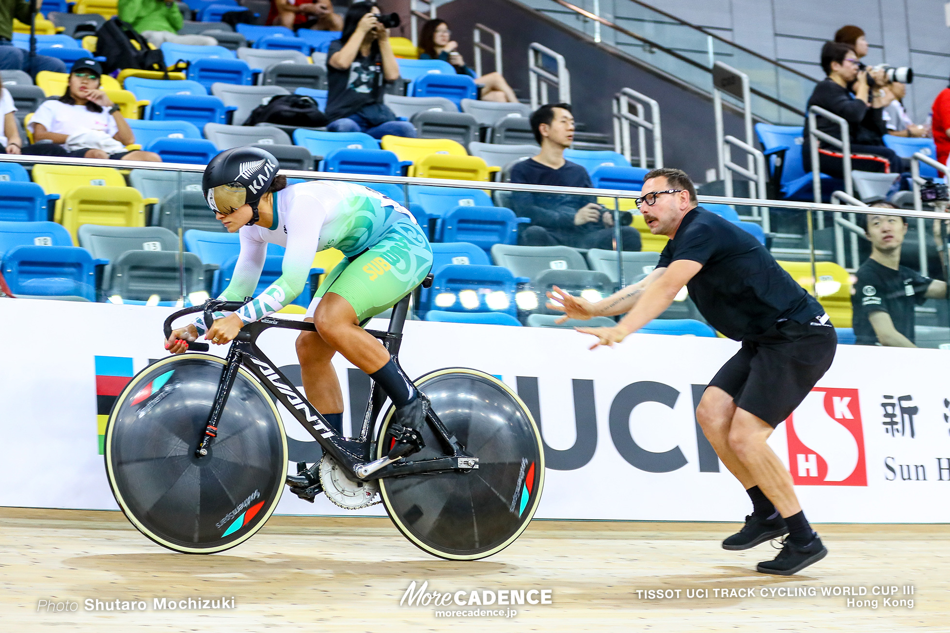 Qualifying / Women's Sprint / TISSOT UCI TRACK CYCLING WORLD CUP III, Hong Kong, Natasha HANSEN ナターシャ・ハンセン（SUBWAY NEW ZEALAND TRACK TEAM）