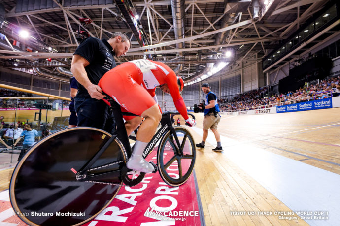 深谷知広 Final / Men's Sprint / TISSOT UCI TRACK CYCLING WORLD CUP II, Glasgow, Great Britain