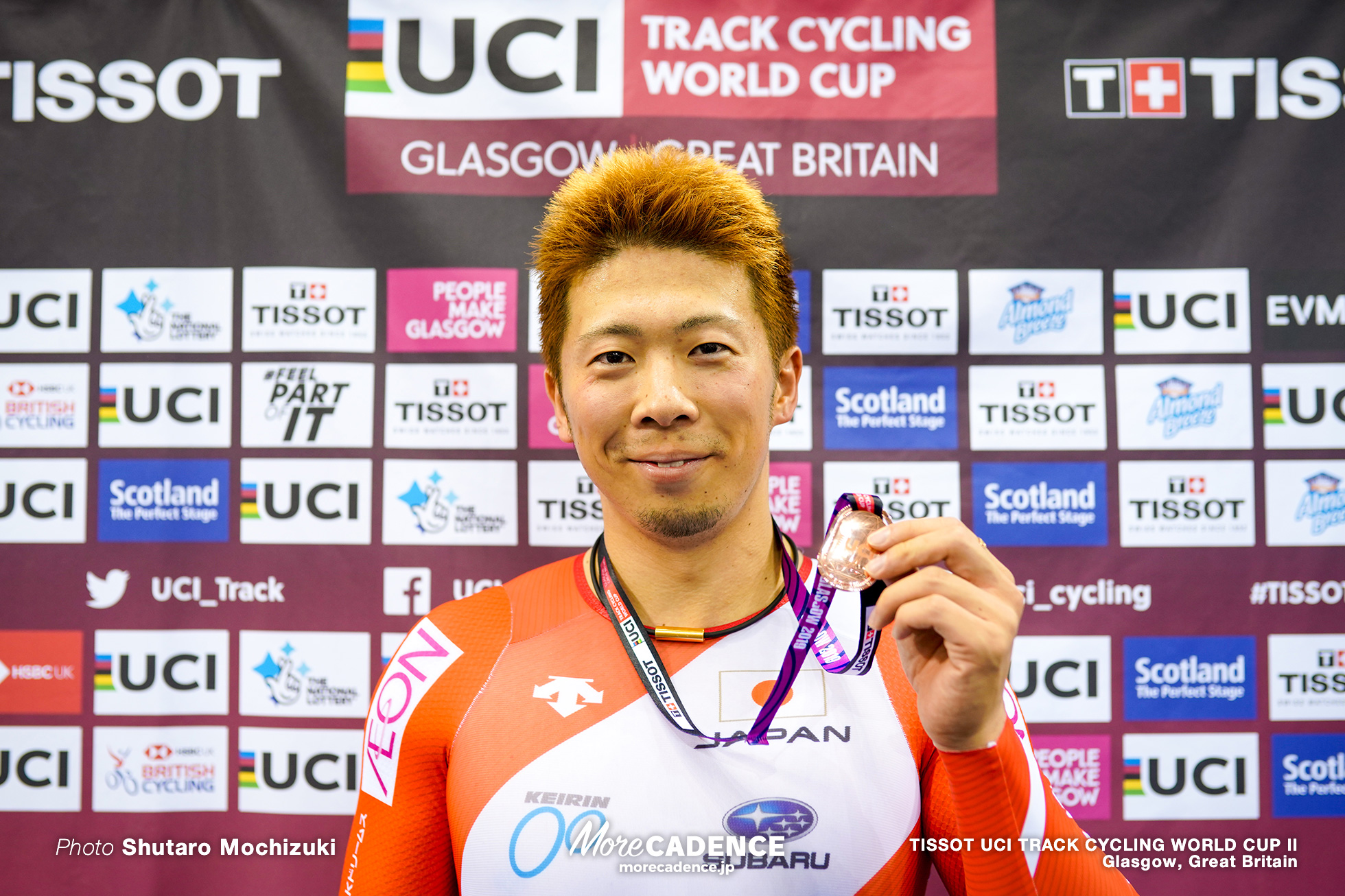 深谷知広, Final / Men's Sprint / TISSOT UCI TRACK CYCLING WORLD CUP II, Glasgow, Great Britain