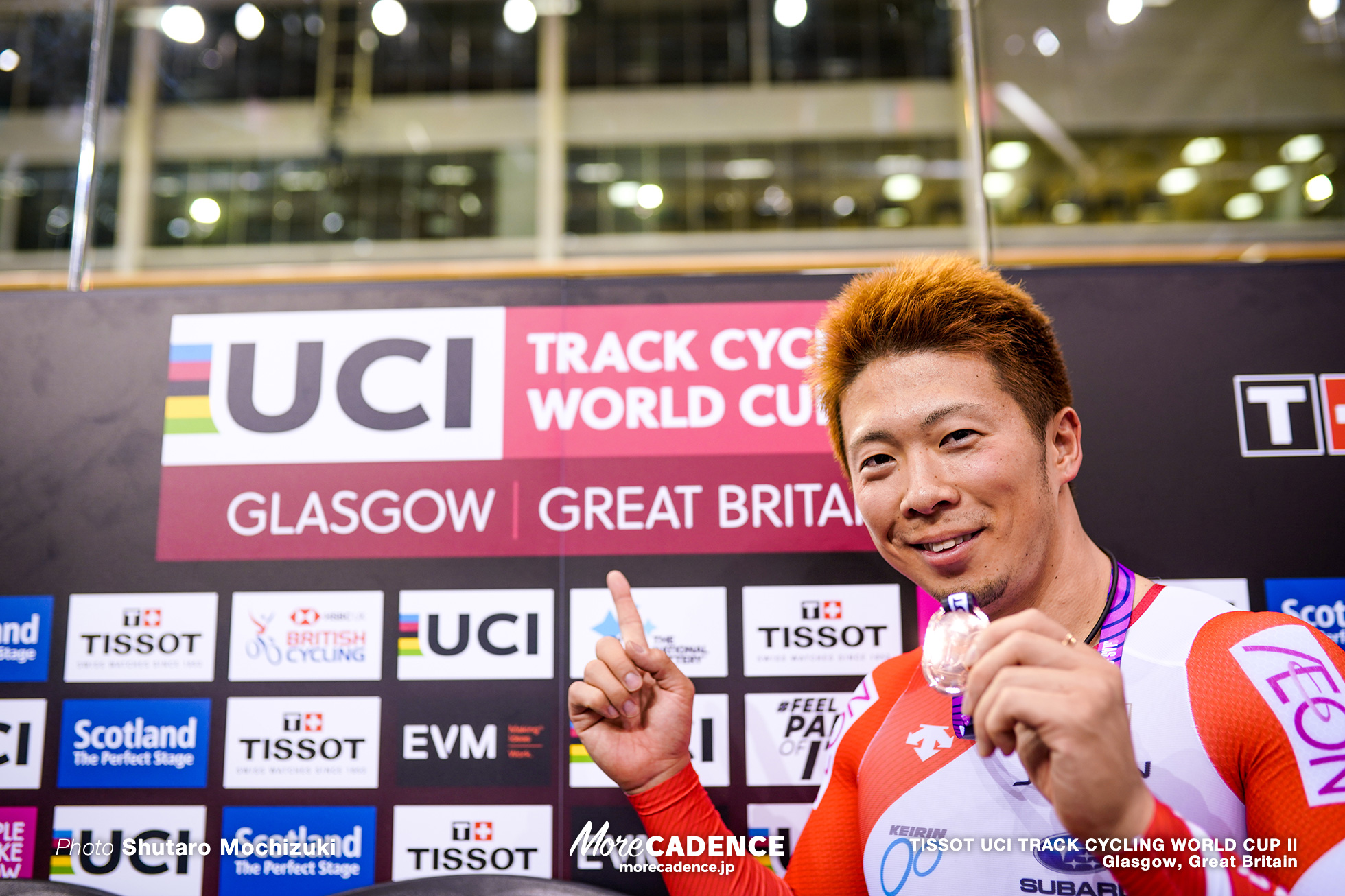 深谷知広, Final / Men's Sprint / TISSOT UCI TRACK CYCLING WORLD CUP II, Glasgow, Great Britain