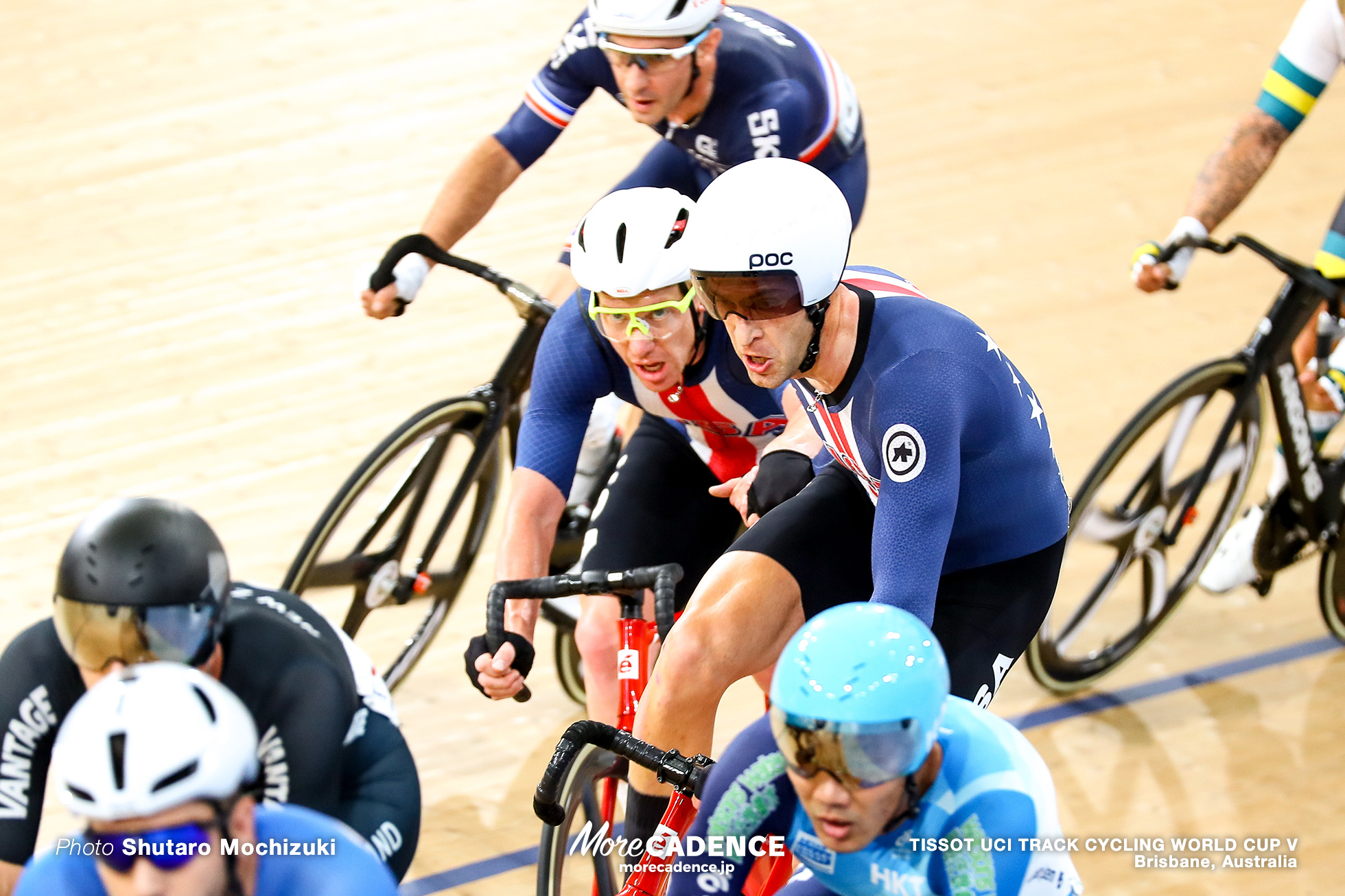 Men's Madison / TISSOT UCI TRACK CYCLING WORLD CUP V, Brisbane, Australia, Adrian HEGYVARY エイドリアン・ヘジヴェリー Daniel HOLLOWAY ダニエル・ホロウェイ