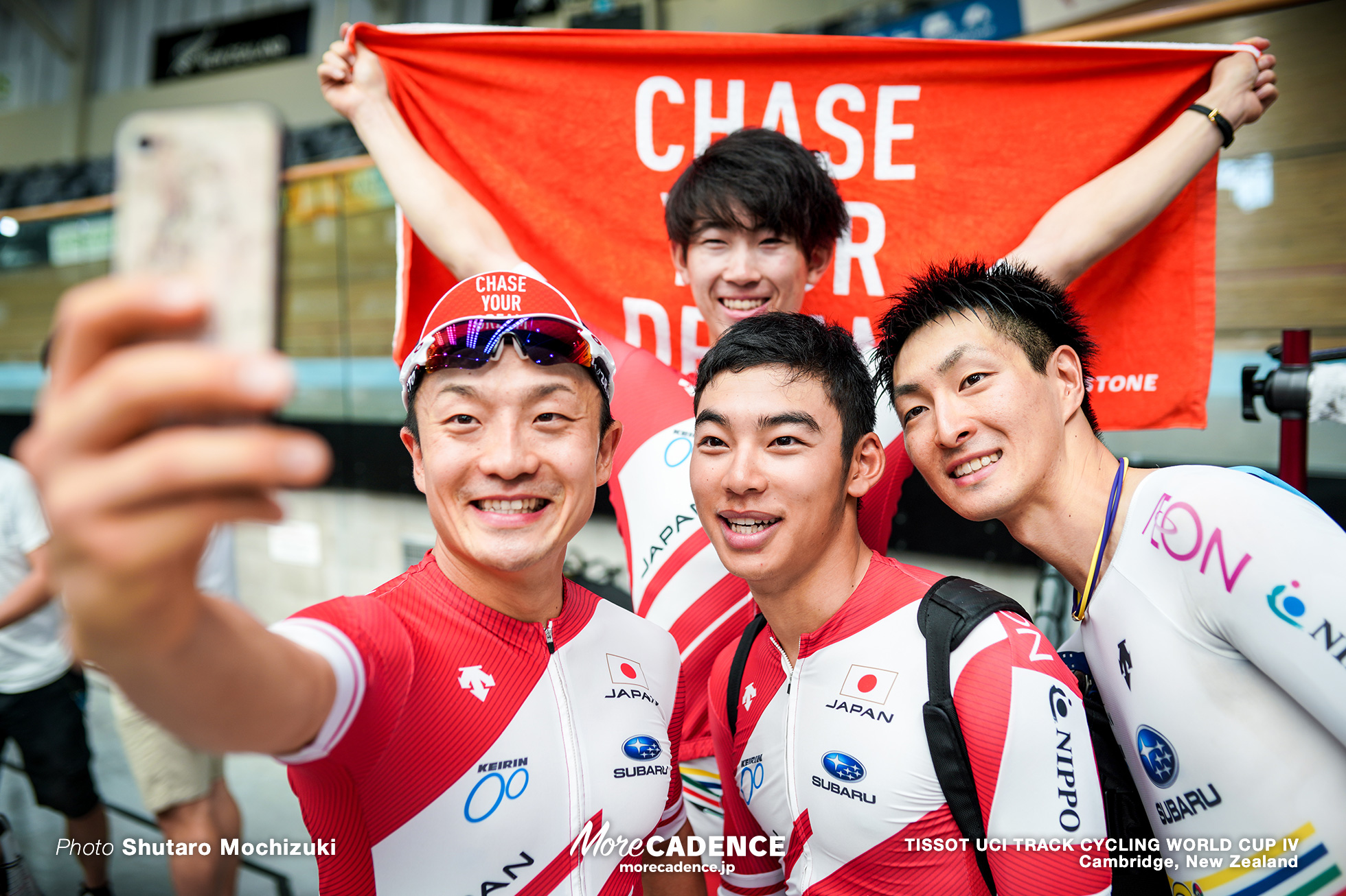 Qualifying / Men's Team Pursuit / TISSOT UCI TRACK CYCLING WORLD CUP IV, Cambridge, New Zealand, 沢田桂太郎 窪木一茂 今村駿介 近谷涼