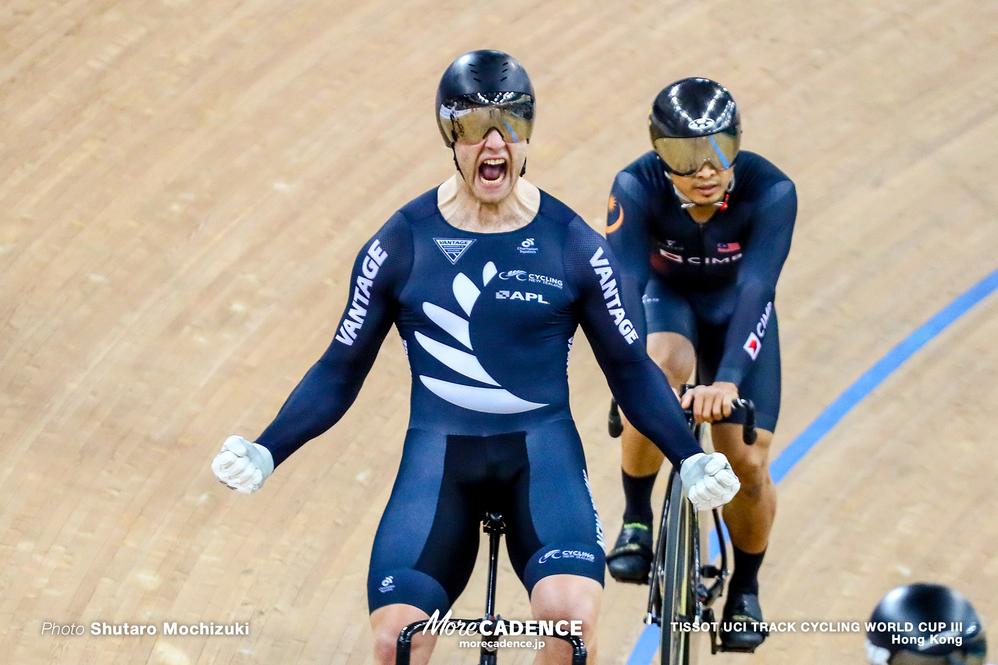 Final / Men's Keirin / TISSOT UCI TRACK CYCLING WORLD CUP III, Hong Kong, Callum SAUNDERS カルム・サウンダース