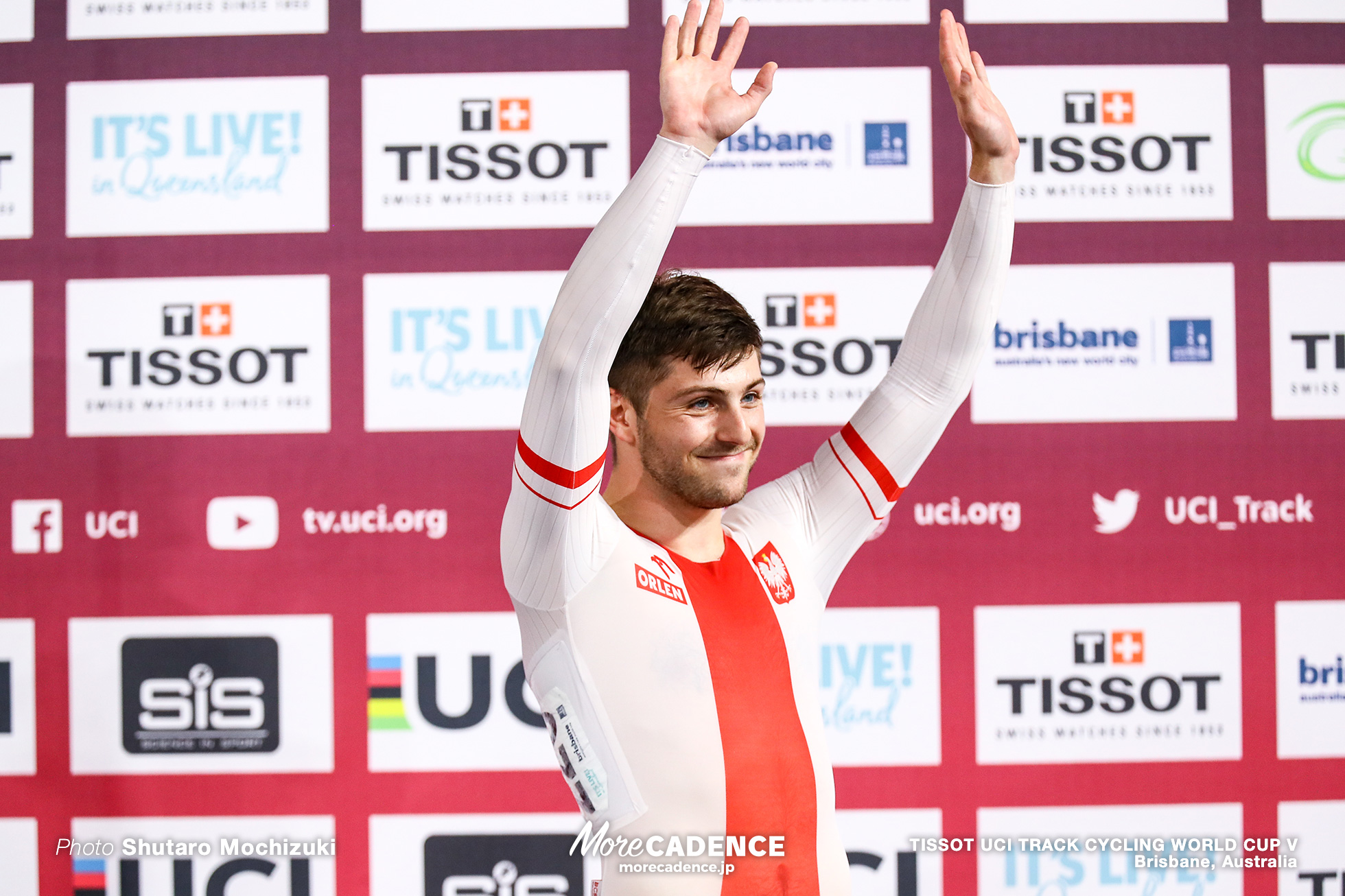 Final / Men's Sprint / TISSOT UCI TRACK CYCLING WORLD CUP V, Brisbane, Australia, Mateusz RUDYK マテウス・ルディク