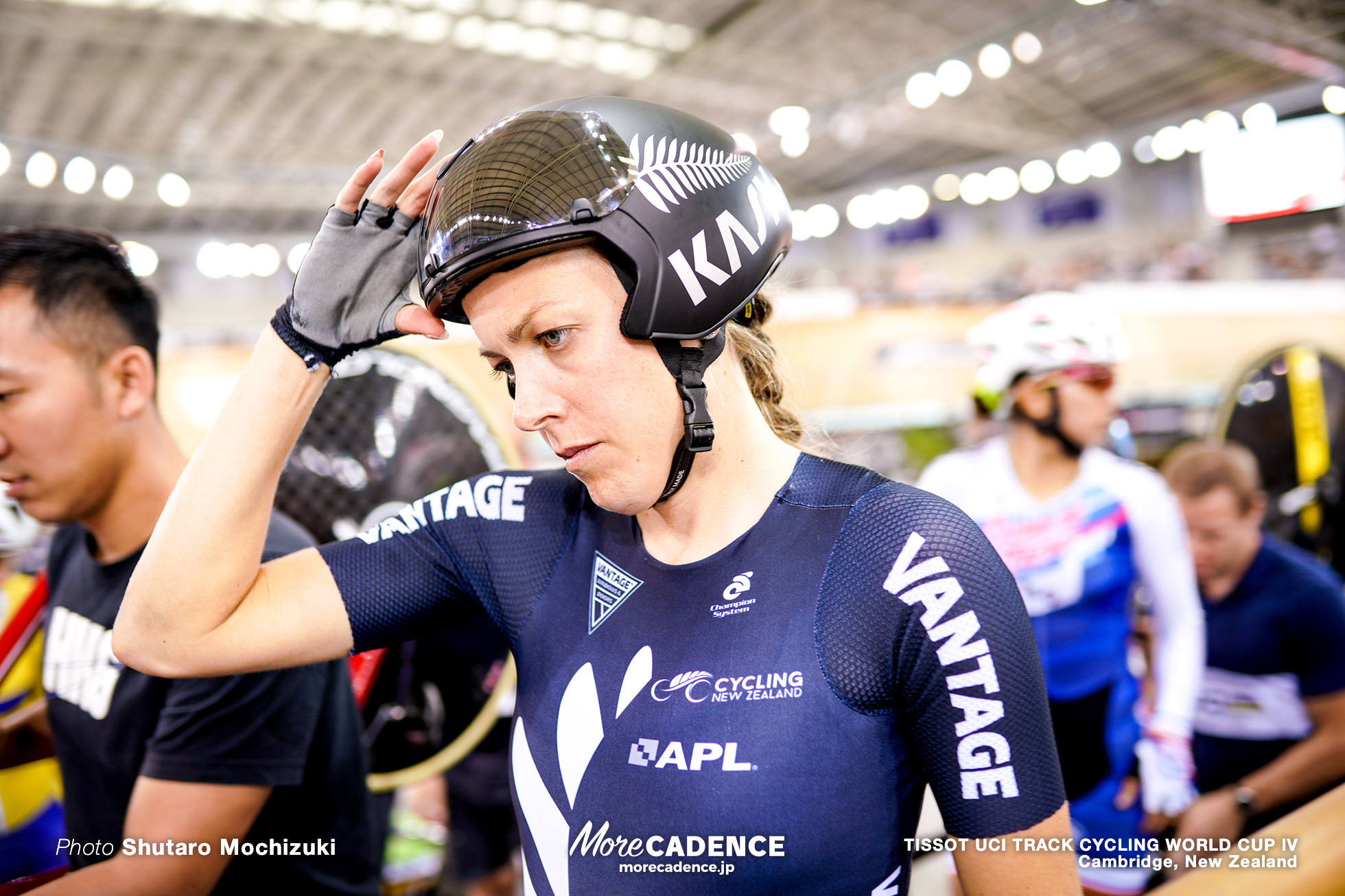 Point Race / Women's Omnium / TISSOT UCI TRACK CYCLING WORLD CUP IV, Cambridge, New Zealand, Rushlee BUCHANAN ラシュリー・ブキャナン