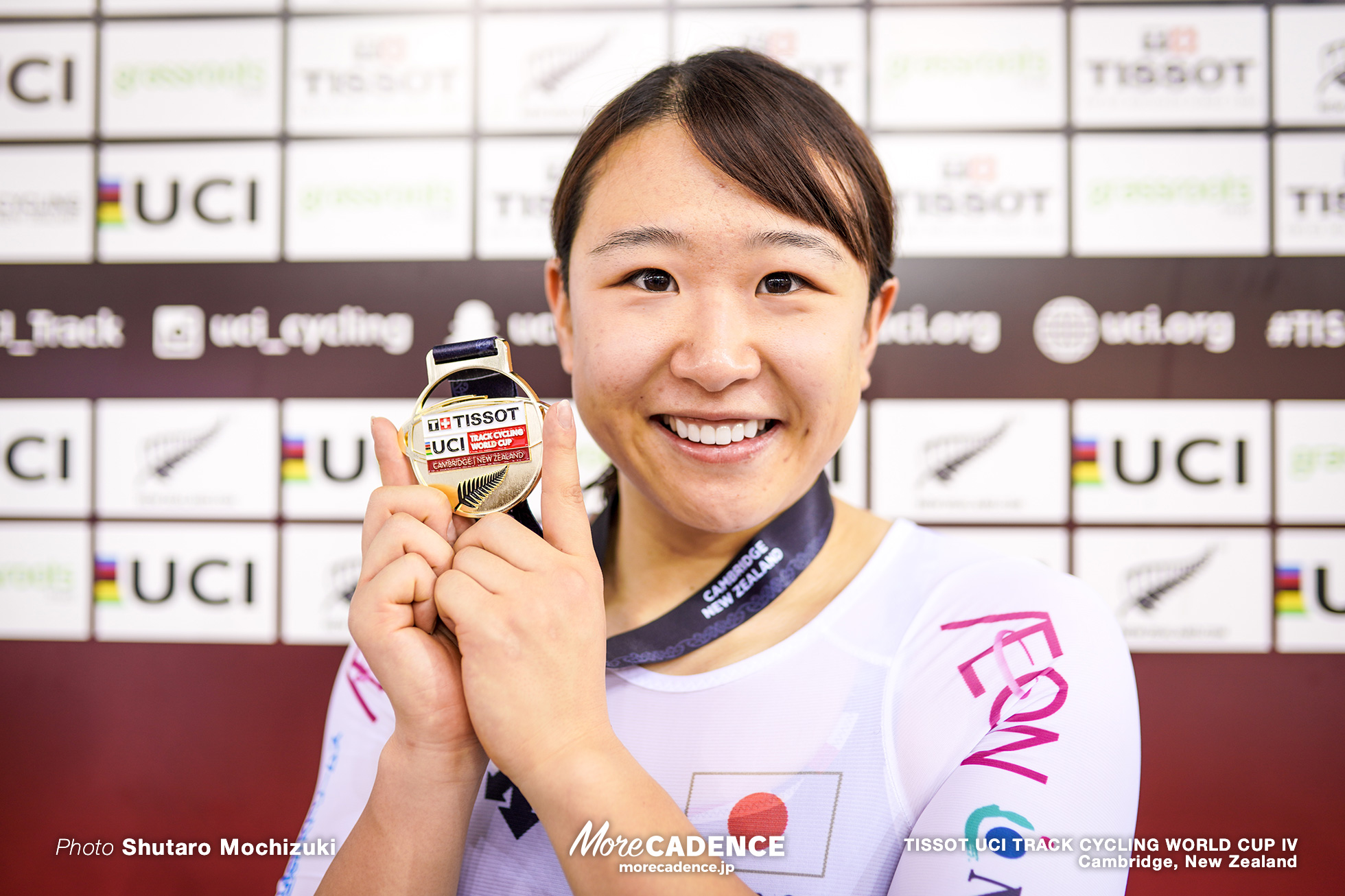 Point Race / Women's Omnium / TISSOT UCI TRACK CYCLING WORLD CUP IV, Cambridge, New Zealand, 梶原悠未